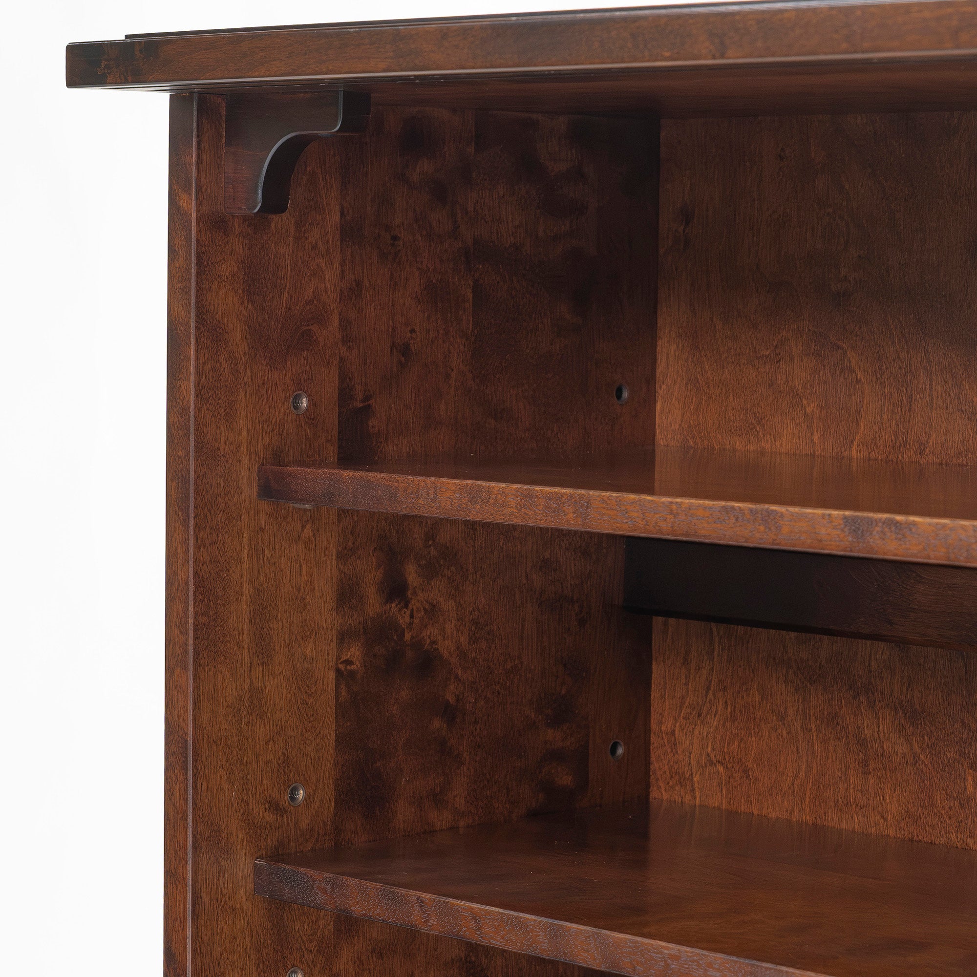 キャビネット 星野民芸 サイドキャビネット 樺桜材 幅93cm 無垢材 棚板可動式 民芸家具 和モダン リビング収納 収納家具 収納棚 国産家具