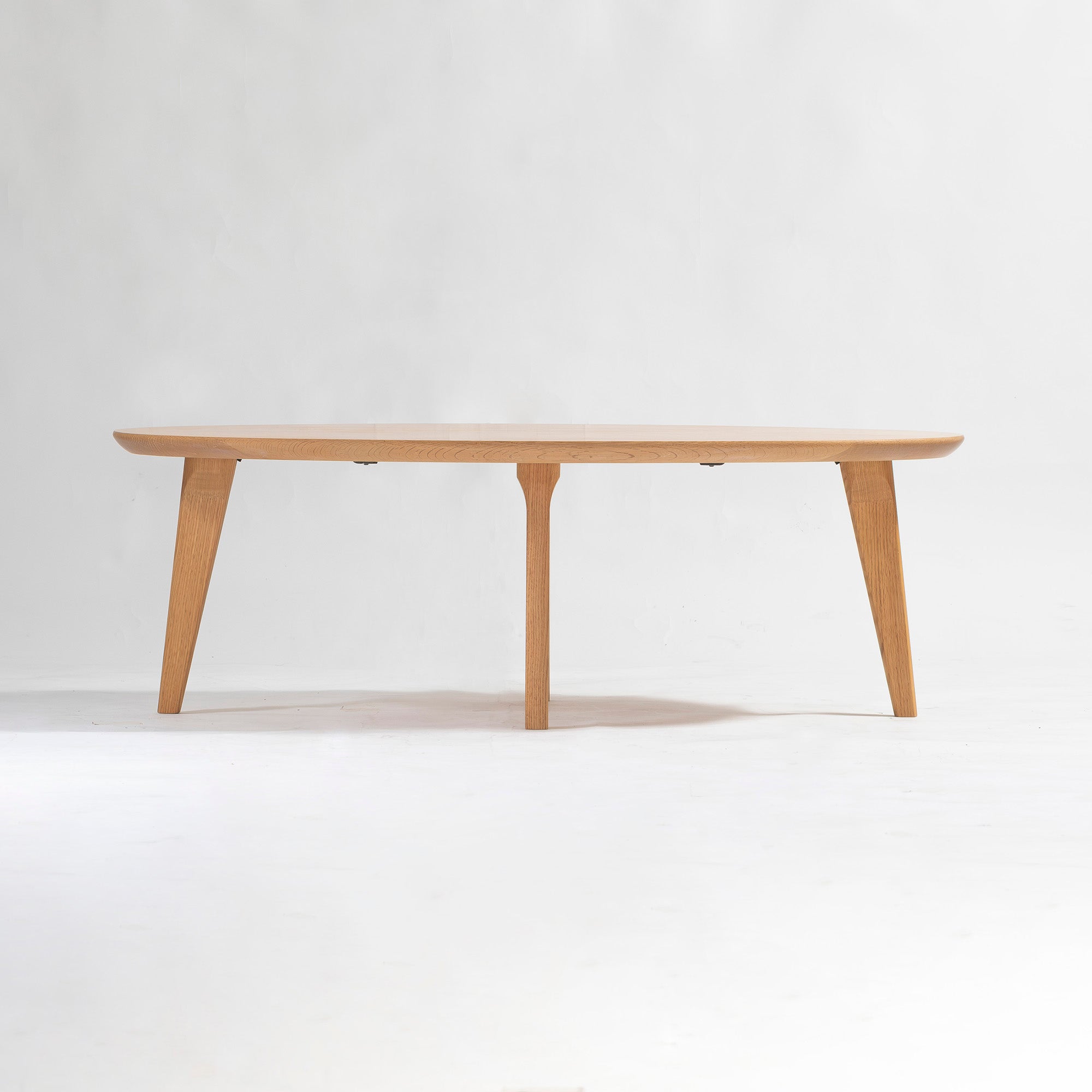 センターテーブル 柏木工 KASHIWA Nソフィー リビングテーブル 幅120cm オーク無垢材 ナラ材 オーバル天板 北欧 ナチュラル 和モダン 国産