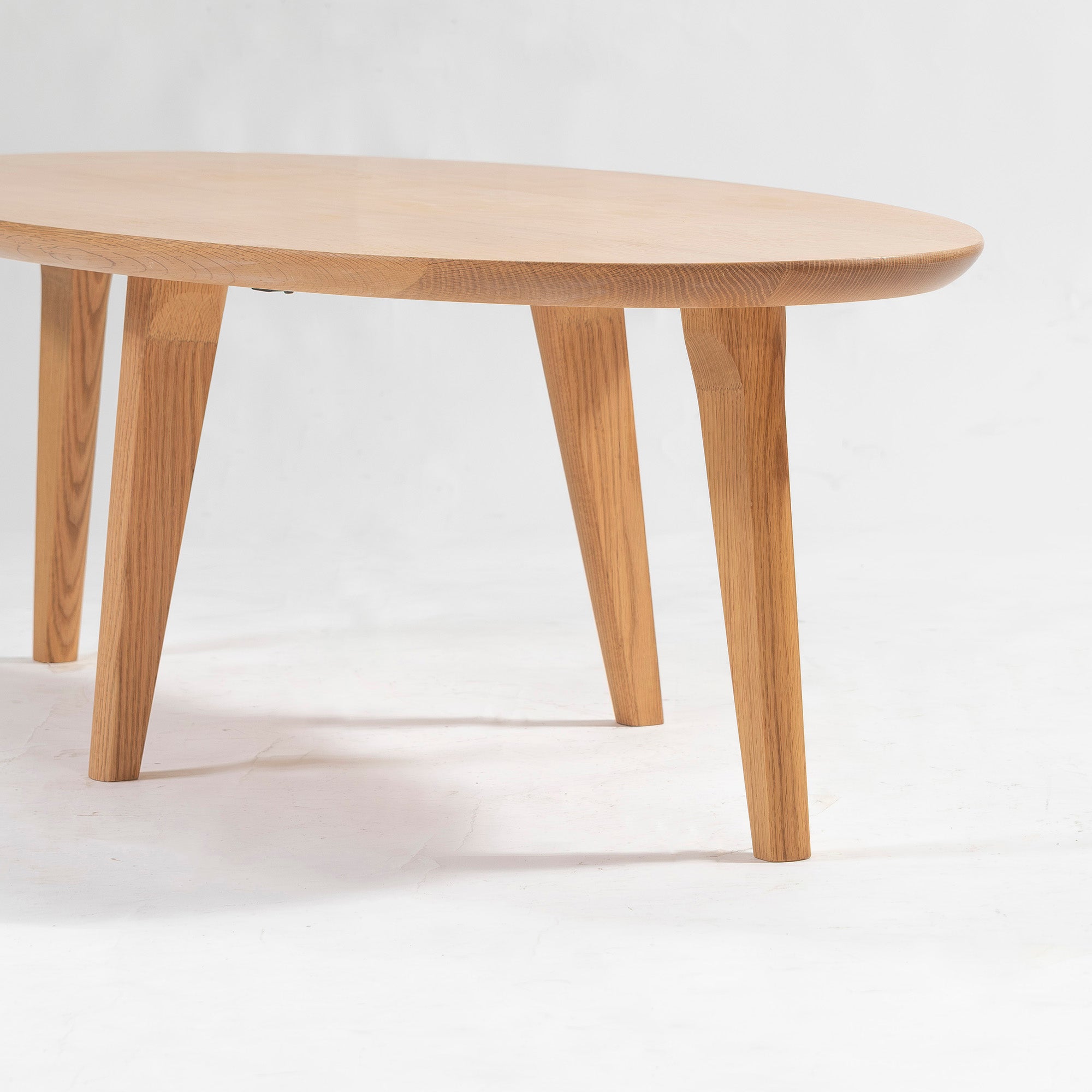 センターテーブル 柏木工 KASHIWA Nソフィー リビングテーブル 幅120cm オーク無垢材 ナラ材 オーバル天板 北欧 ナチュラル 和モダン 国産