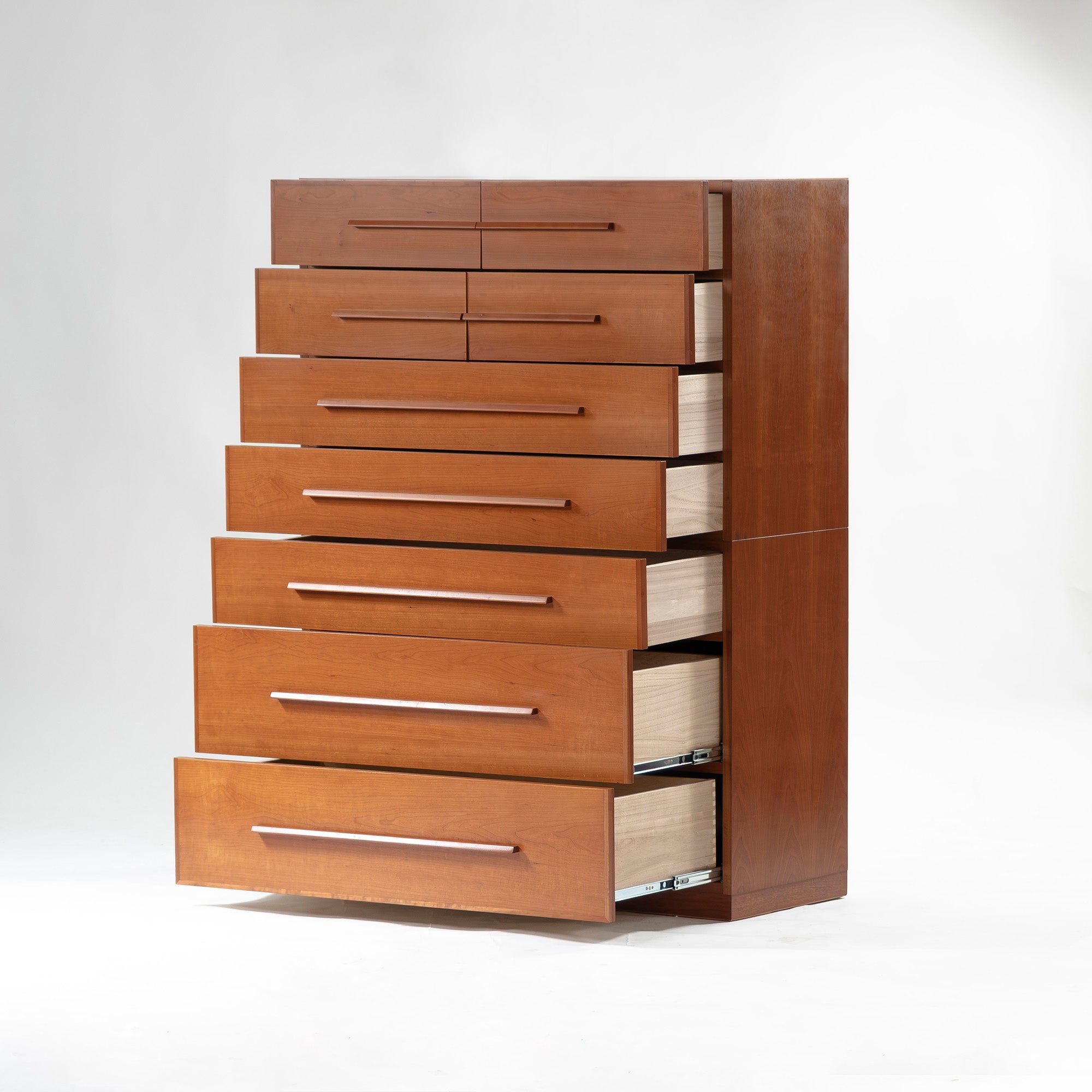 チェスト アクタス ACTUS 取扱い SHINE シャイン ハイチェスト 7段 抽斗9杯 チェリー材 北欧モダン シンプル ナチュラル 収納家具 タンス