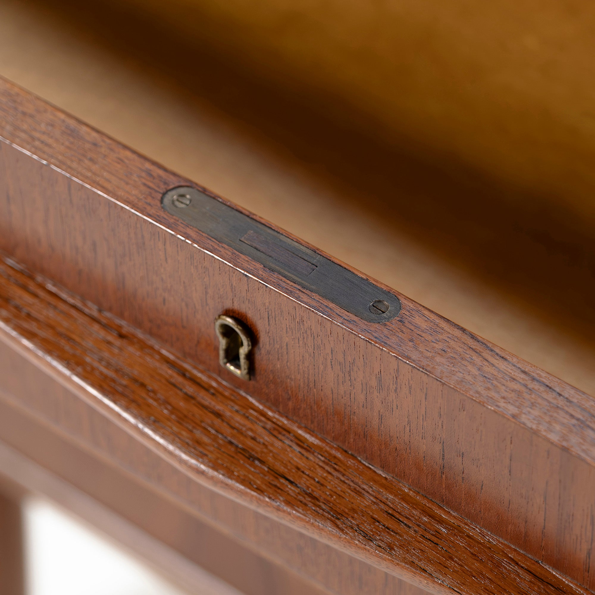 北欧ヴィンテージ ライティングビューロー チーク材 1960s デンマーク ミッドセンチュリー ライティングデスク リビング収納 キャビネット