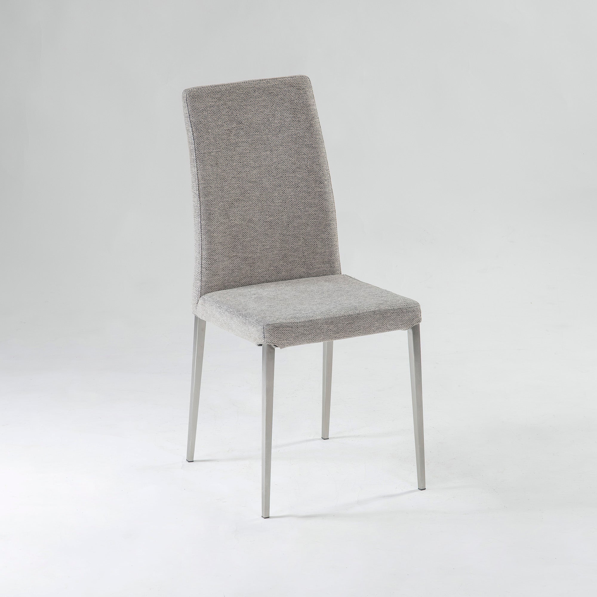 ダイニングチェア ボーコンセプト BoConcept NICO ニコ アームレスチェア グレー(1) ファブリック ステンレス脚 北欧モダン シンプルモダン