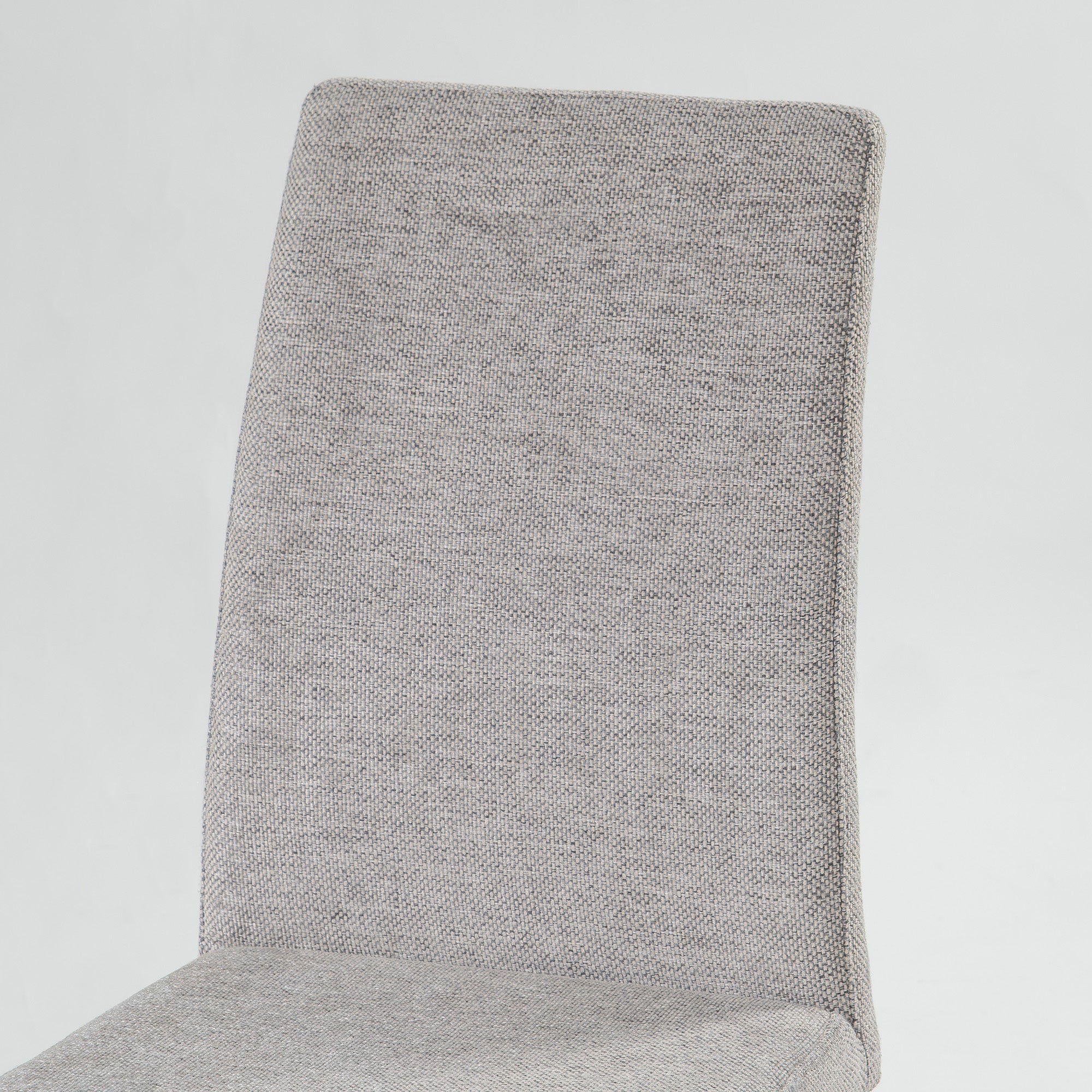 ダイニングチェア ボーコンセプト BoConcept NICO ニコ アームレスチェア グレー(2) ファブリック ステンレス脚 北欧モダン シンプルモダン