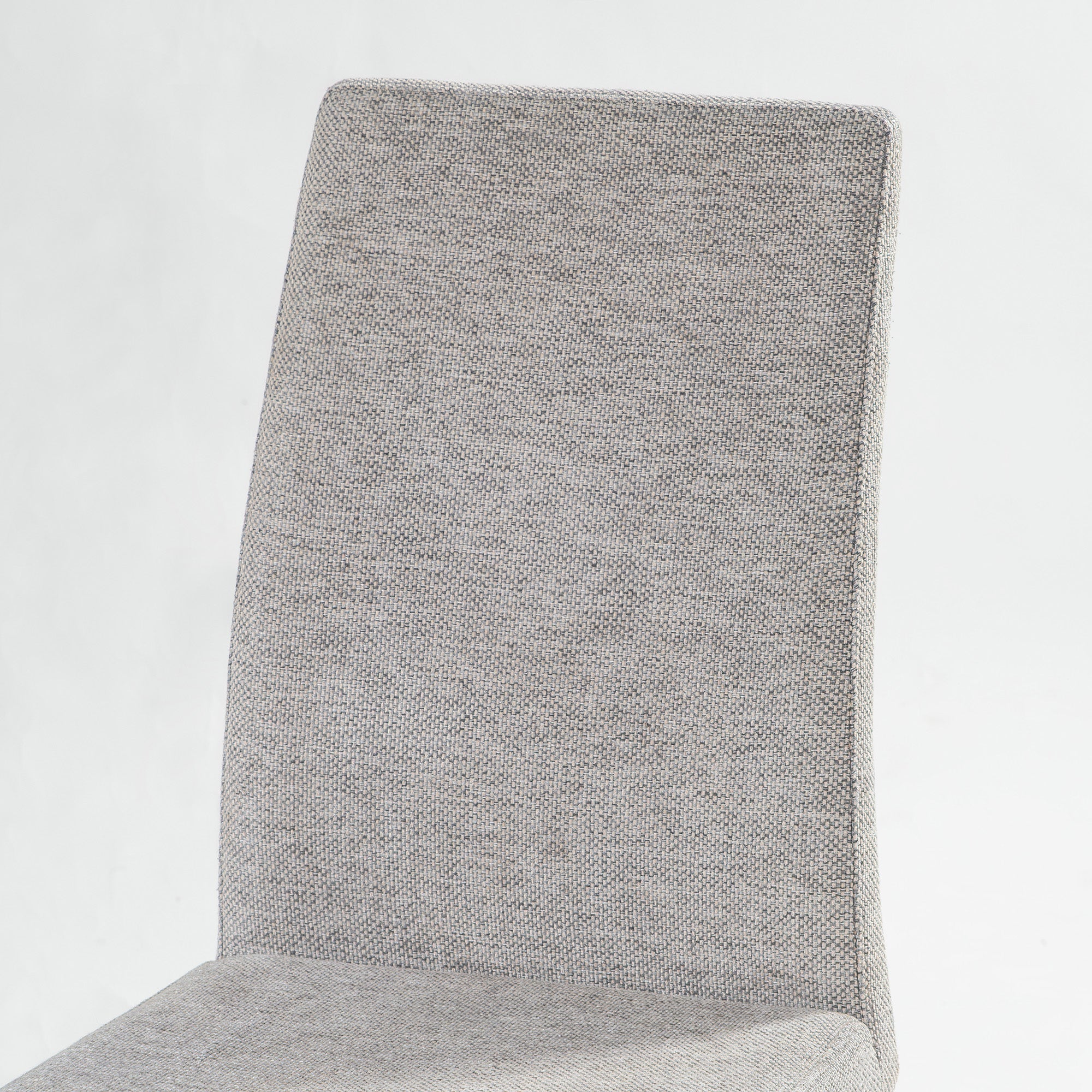 ダイニングチェア ボーコンセプト BoConcept NICO ニコ アームレスチェア グレー(3) ファブリック ステンレス脚 北欧モダン シンプルモダン