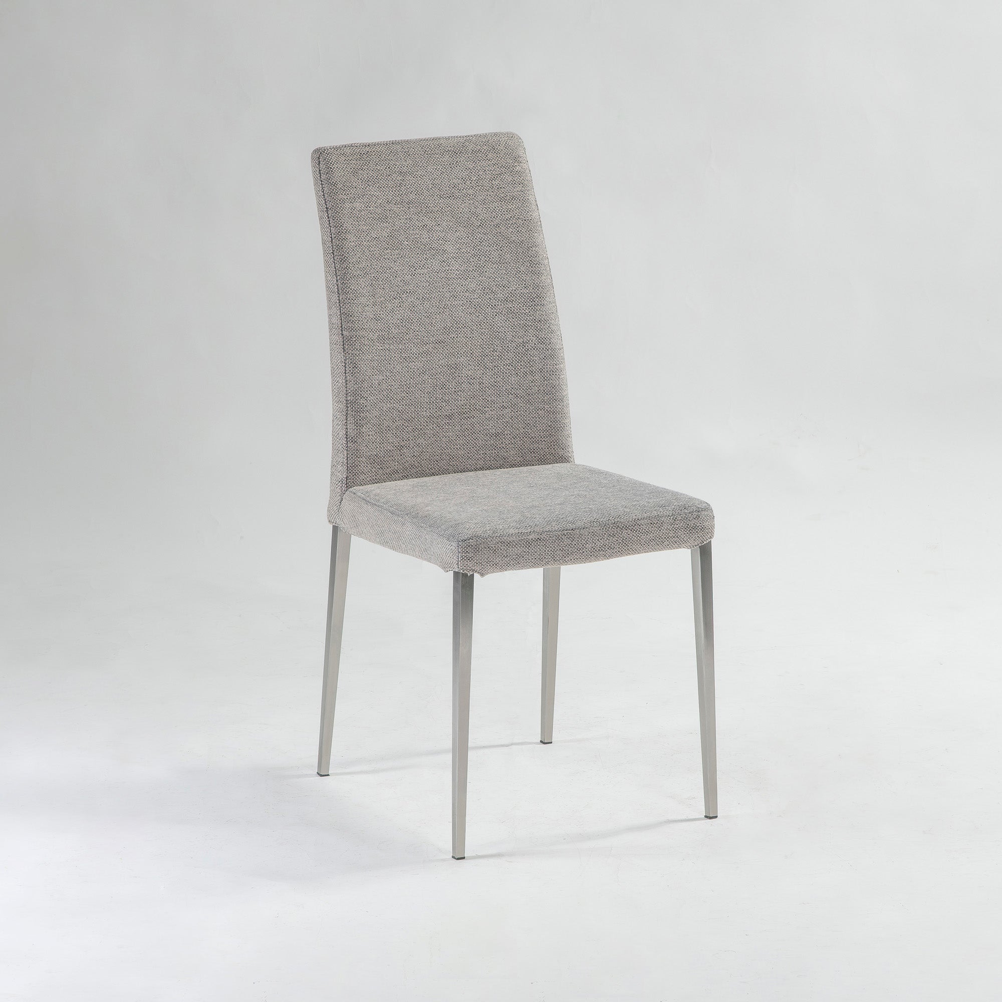 ダイニングチェア ボーコンセプト BoConcept NICO ニコ アームレスチェア グレー(4) ファブリック ステンレス脚 北欧モダン シンプルモダン