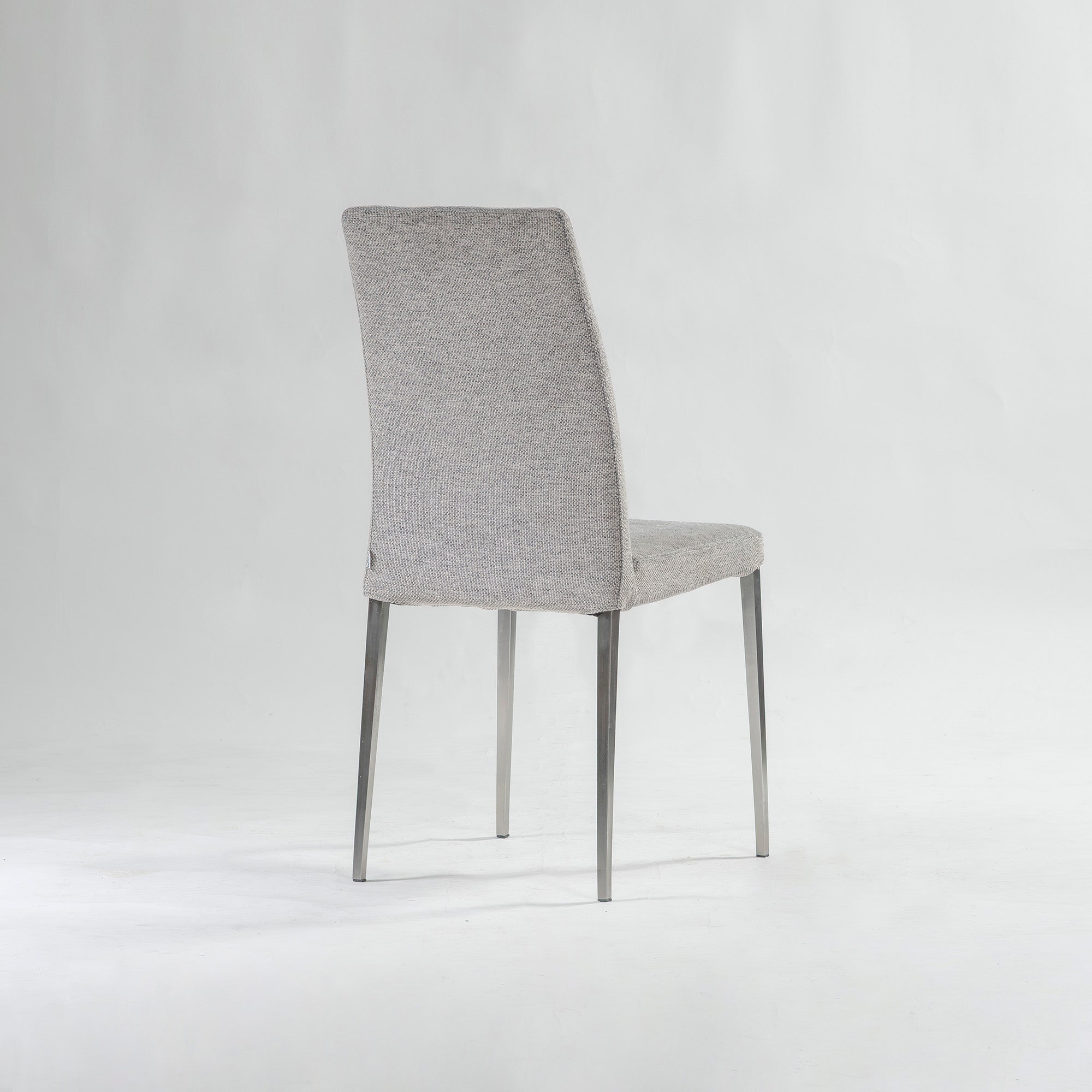 ダイニングチェア ボーコンセプト BoConcept NICO ニコ アームレスチェア グレー(4) ファブリック ステンレス脚 北欧モダン シンプルモダン