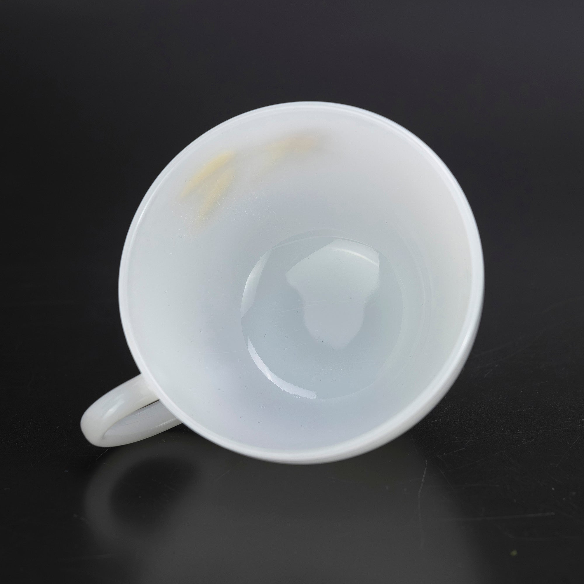 ファイヤーキング ウィート Fire-King Wheat カップ&ソーサー ミルクガラス 1950~60年代 アメリカ製【ヴィンテージ】