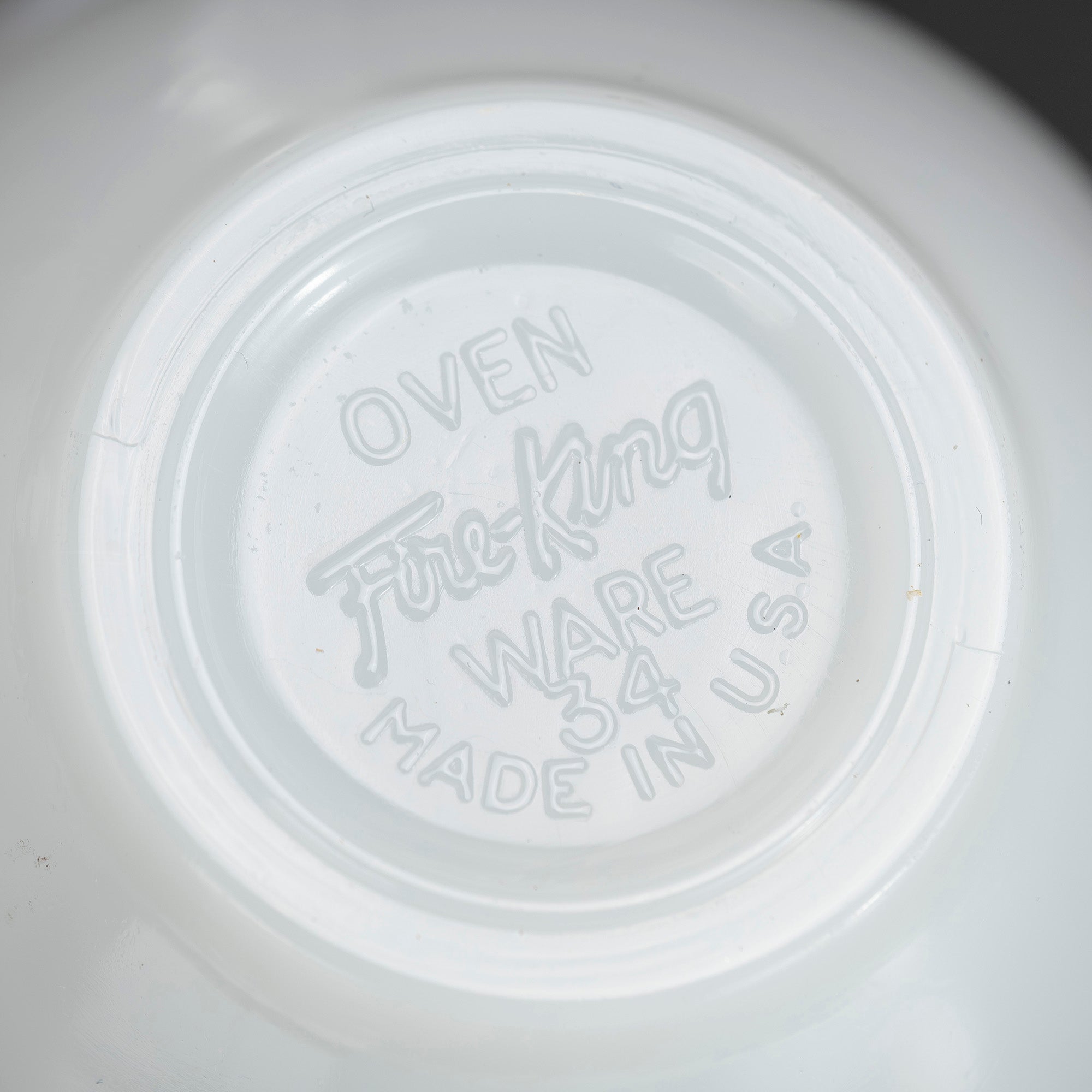 ファイヤーキング ウィート Fire-King Wheat カップ&ソーサー ミルクガラス 1950~60年代 アメリカ製【ヴィンテージ】