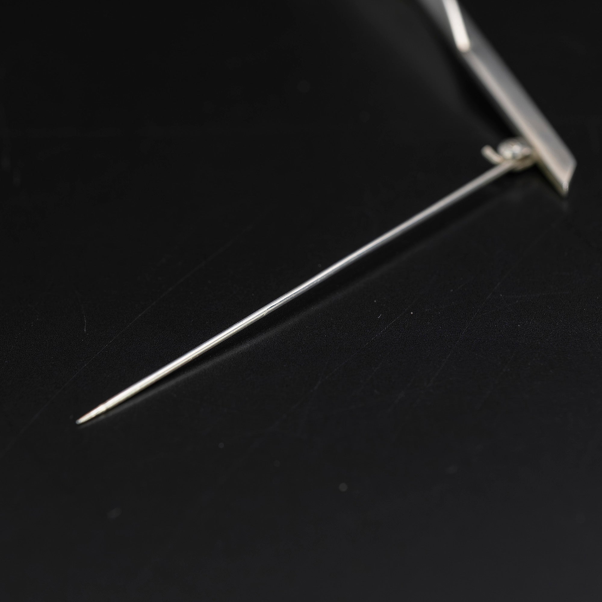 ハンス・ハンセン Hans Hansen No.134 リーフブローチ シルバー925 デンマーク製 北欧ヴィンテージ アートジュエリー