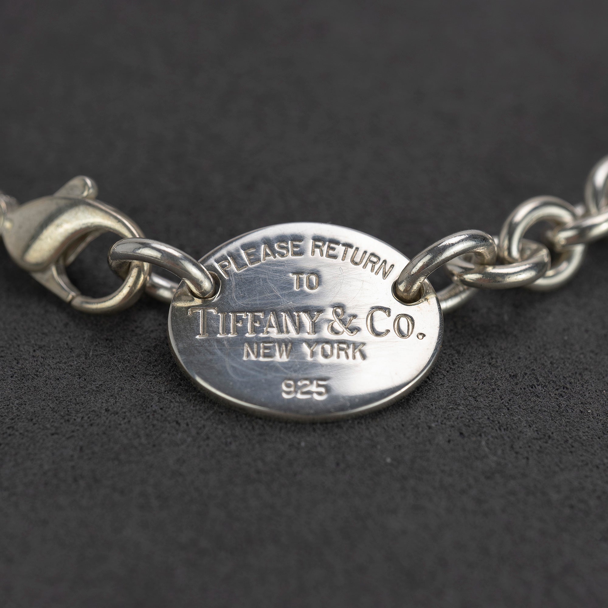 ティファニー TIFFANY&Co. リターントゥ オーバル ネックレス シルバー 約52.2g 箱・保存袋付