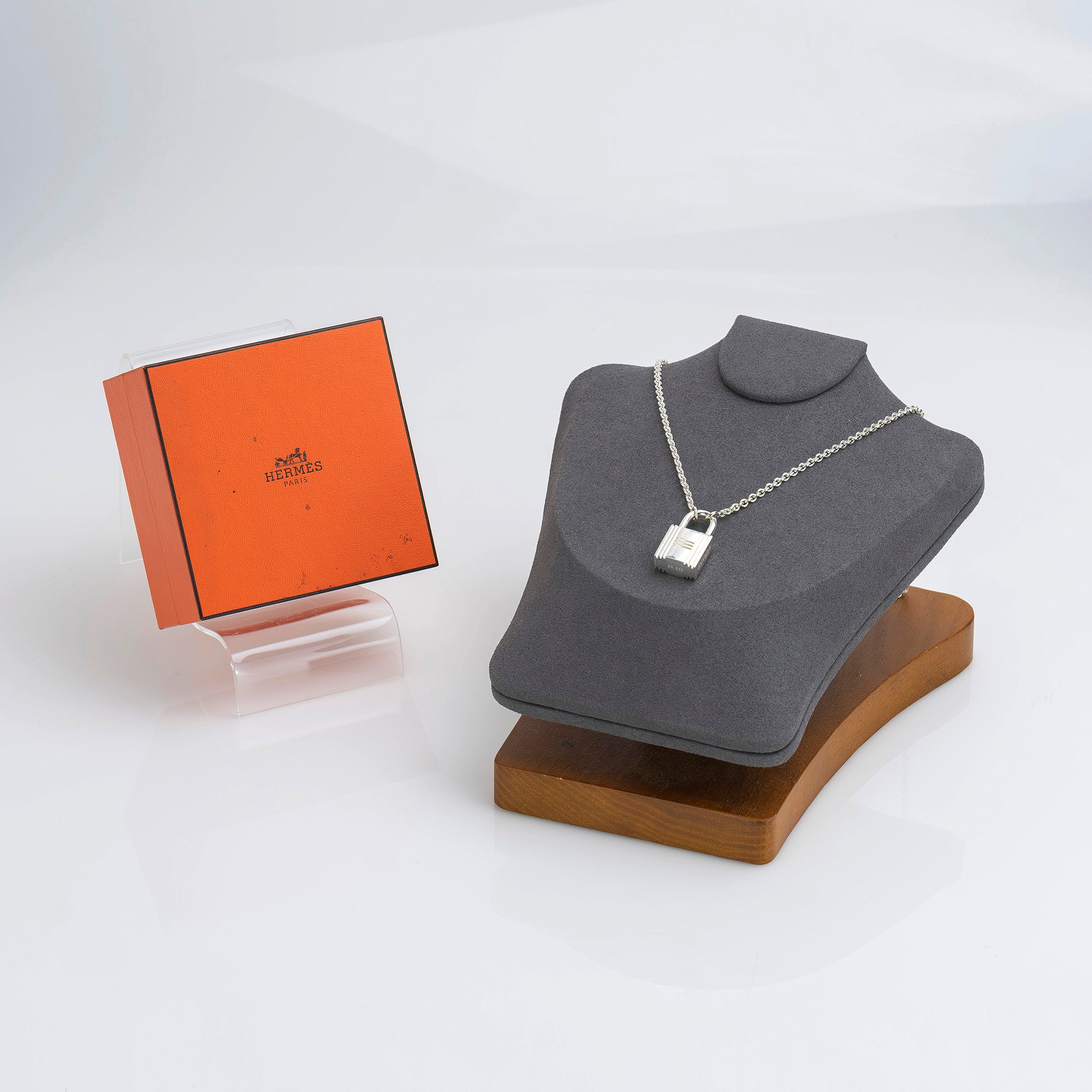 エルメス HERMES カデナ ネックレス シルバー925 約22.9g メンズ レディース アクセサリー【箱・保存袋付】