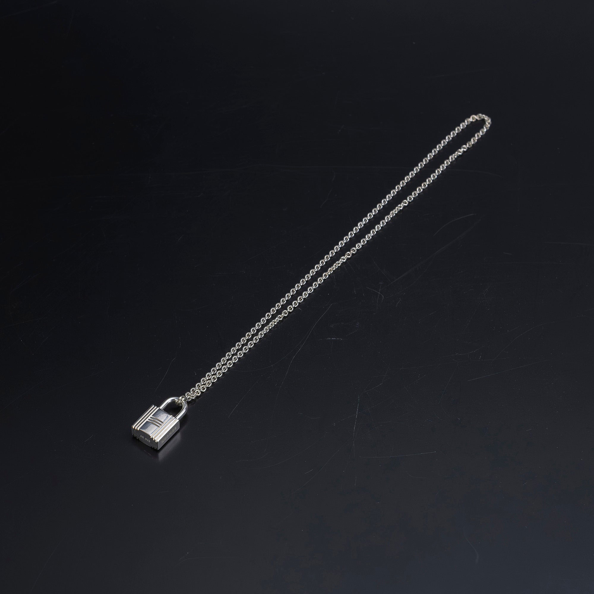 エルメス HERMES カデナ ネックレス シルバー925 約22.9g メンズ レディース アクセサリー【箱・保存袋付】