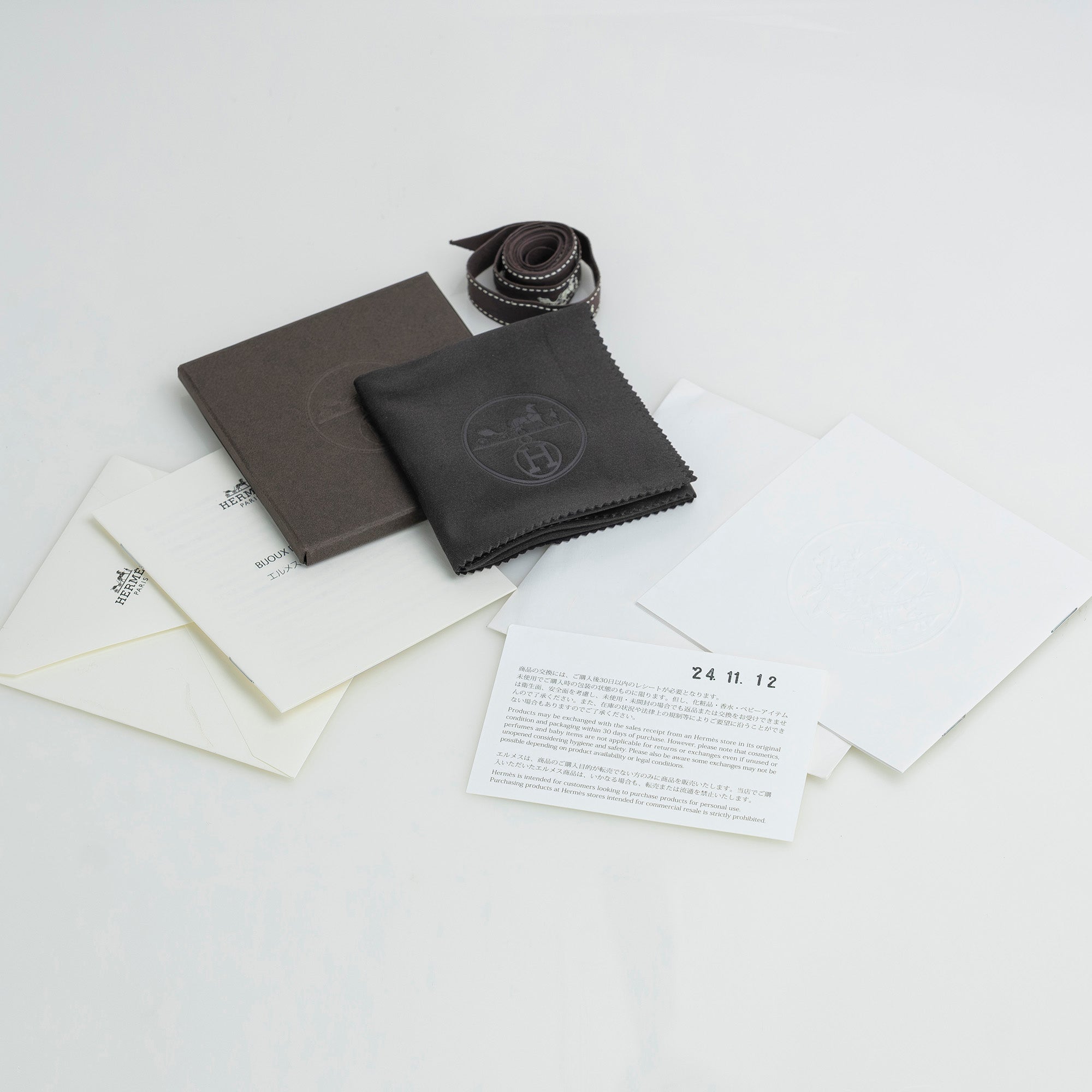 エルメス HERMES アミュレット コンスタンス ネックレス シルバー925 トグルチェーン レディースアクセサリー【美品】【箱・鑑定書付】