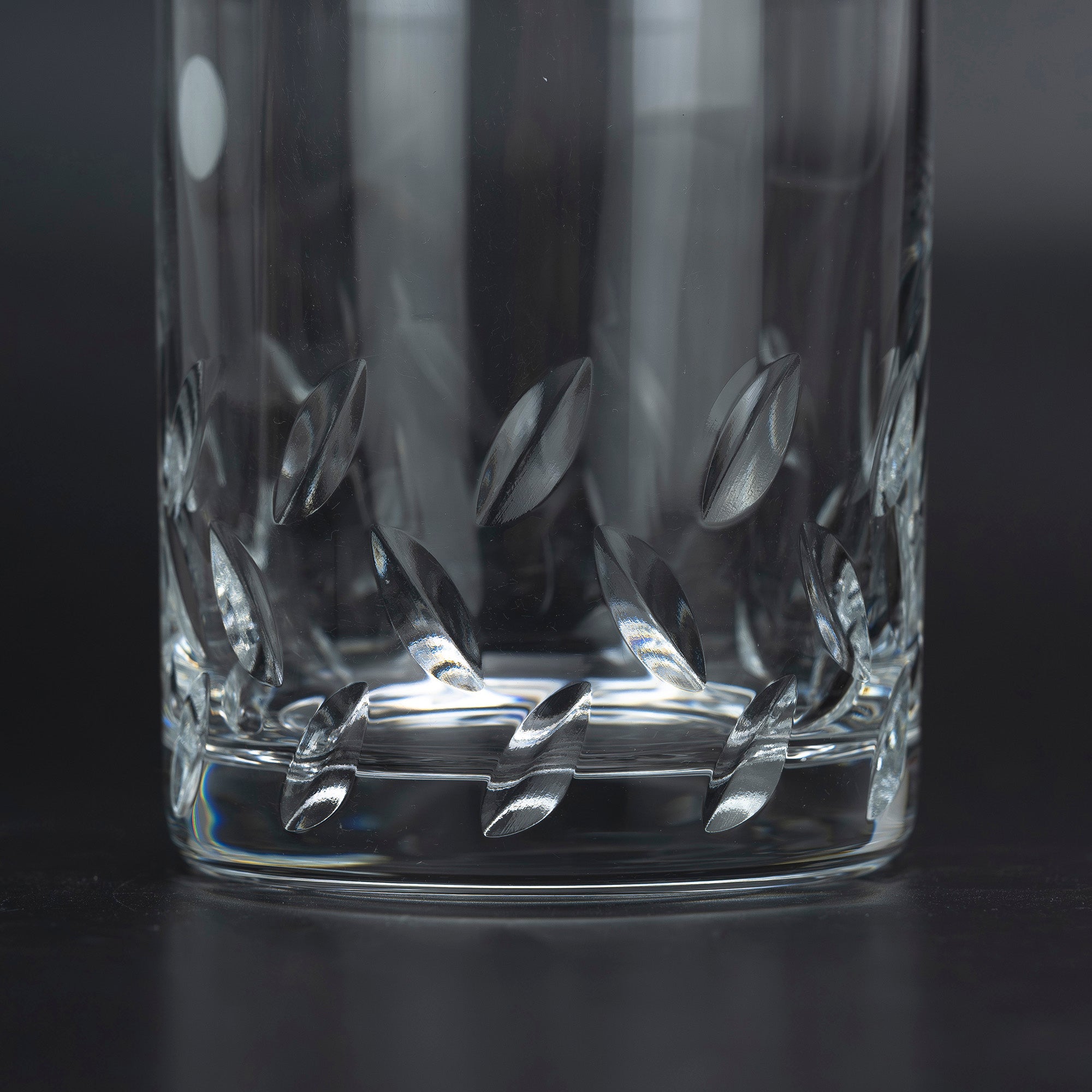 Tiffany & Co. Rocks Glass Set, Pair, Made in Japan, Crystal Cut Glass Tumbler Set, Perfect for Whiskey or Shochu on the Rocks (Boxed)