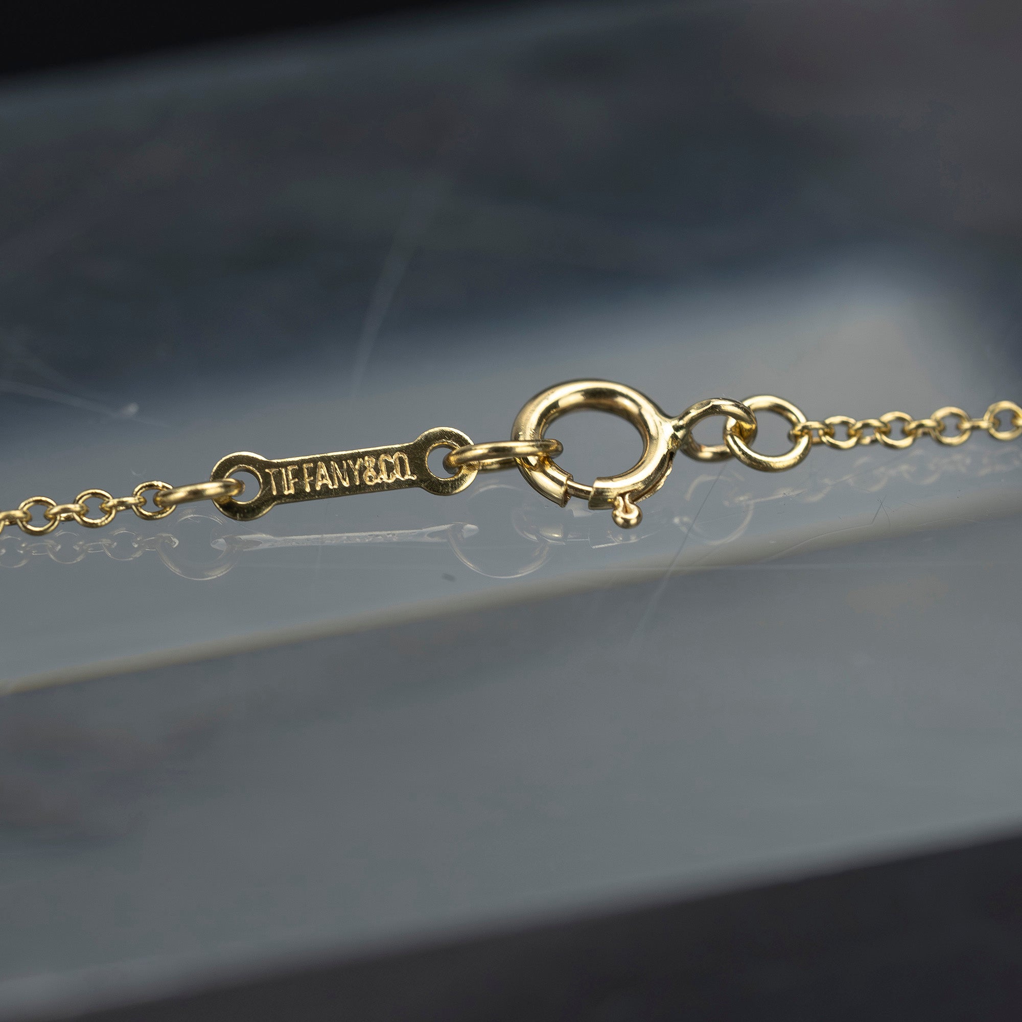 ティファニー TIFFANY&Co. パロマ・ピカソ グラフィティ Xペンダント K18YG イエローゴールド アートモチーフ ネックレス