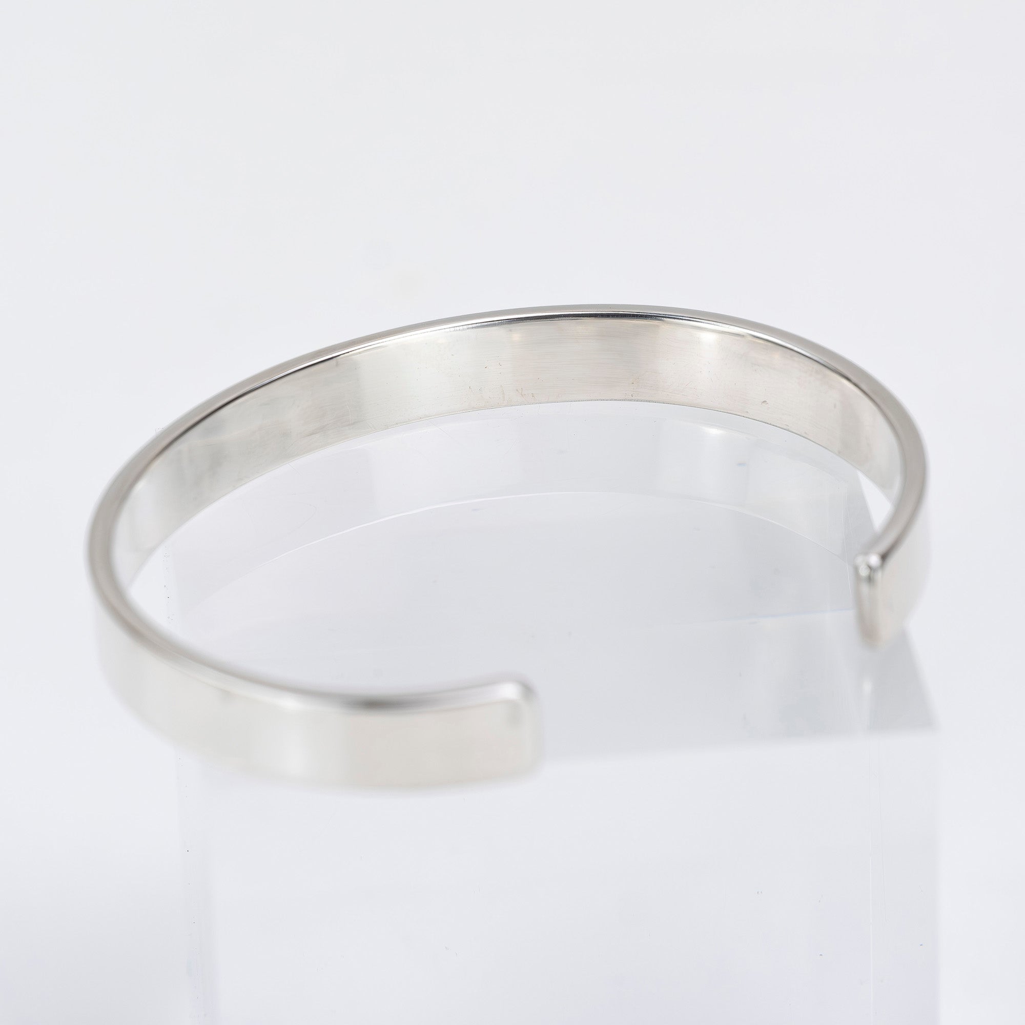 メゾンマルジェラ Maison Margiela ブレスレット シルバー925 カフバングル 約23.3g メンズ レディース アクセサリー 【箱付】