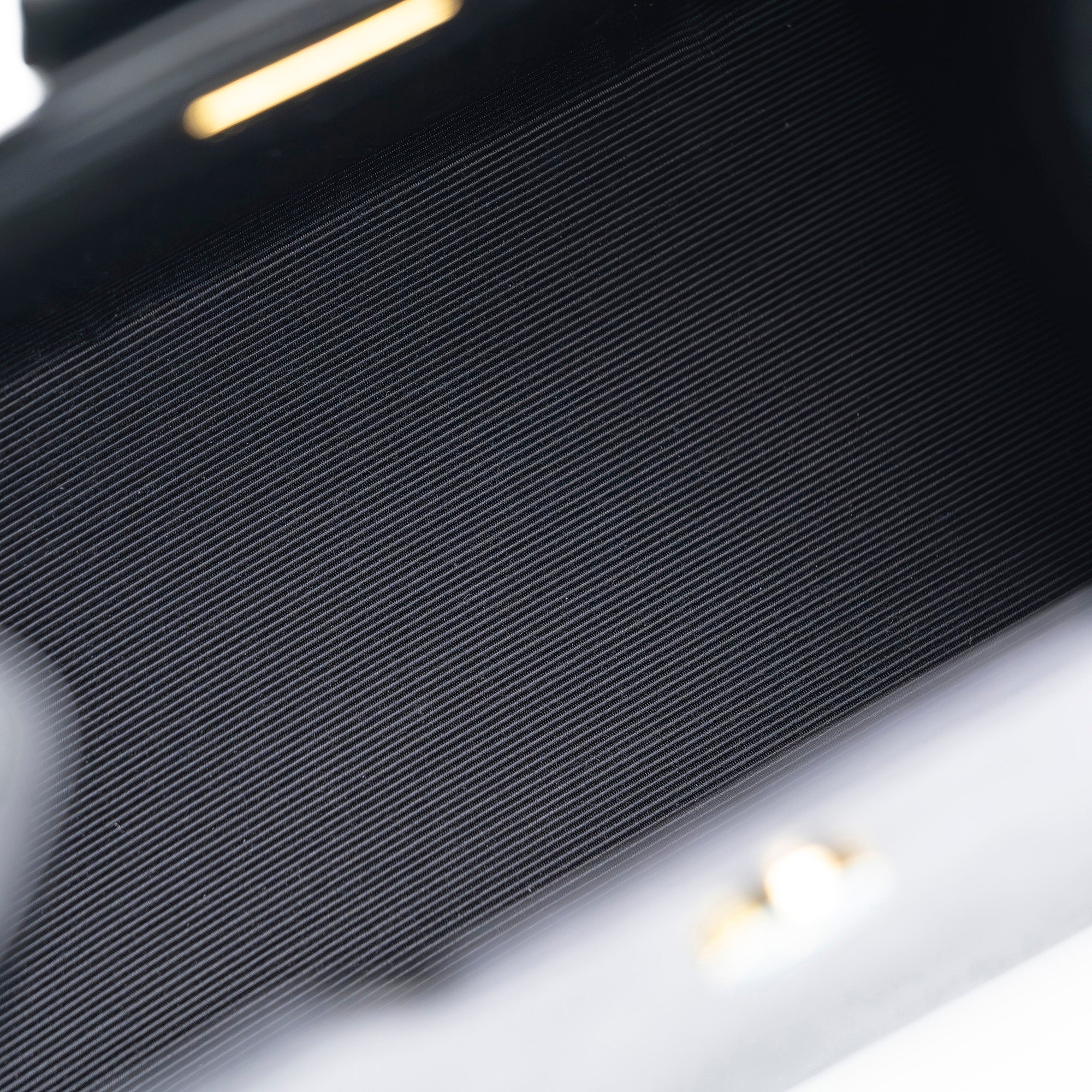 HANAE MORI Formal Handbag, Black, Ribbon, Gold Hardware, Leather, Suitable for Weddings, Funerals, Entrance Ceremonies, Graduations