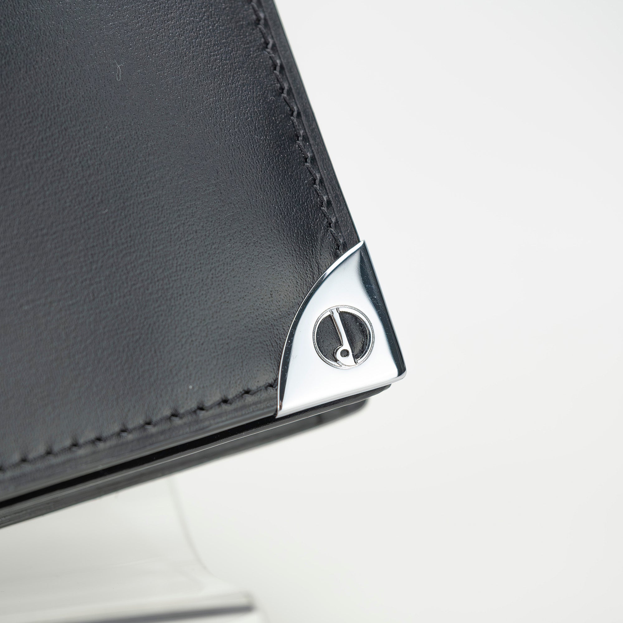 ダンヒル Dunhill 長財布 メンズ ブラック カード多数収納 小銭入れ無し 高級革財布【箱付】