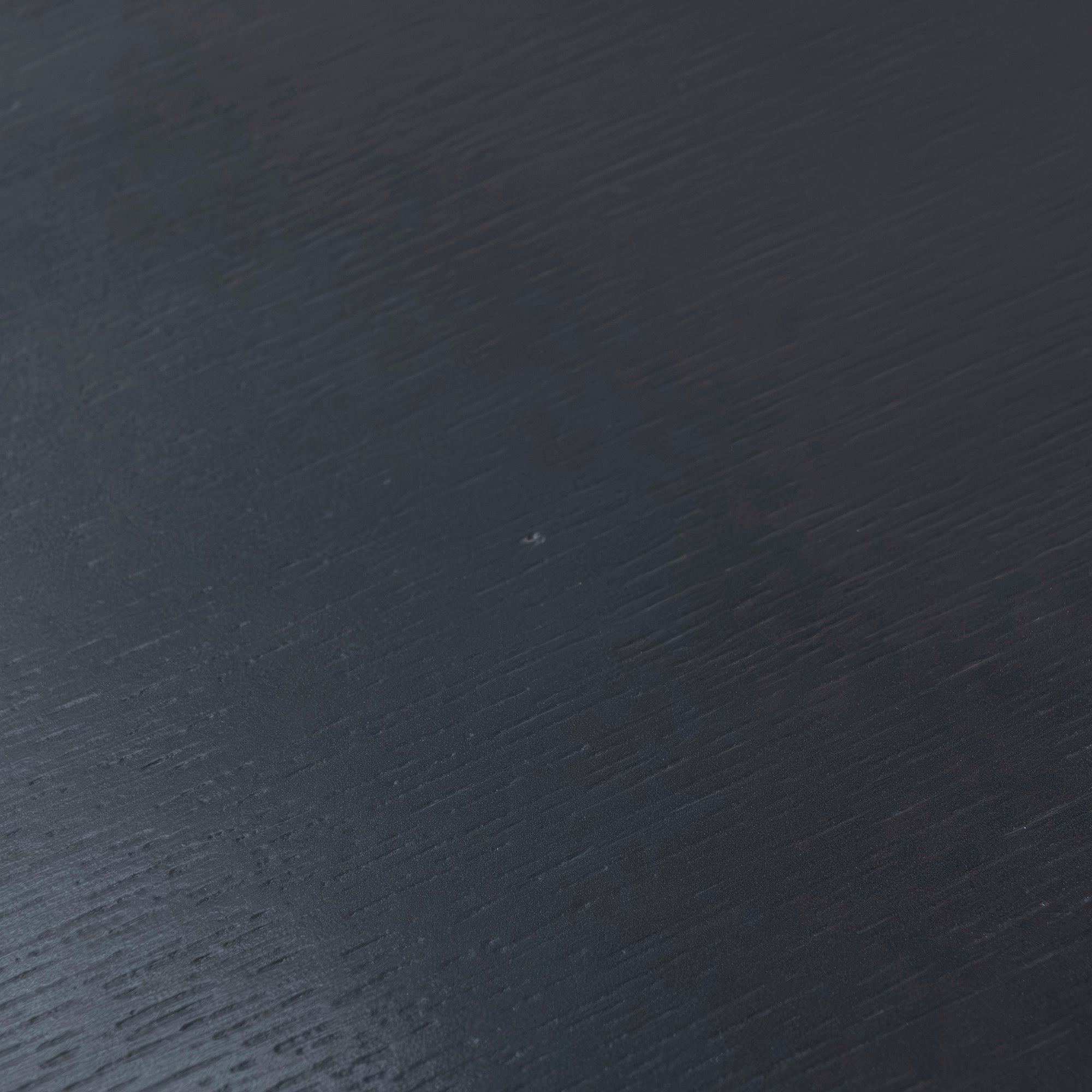 Akita Mokko AKIMOKU N-T005 Dining Table, Oak, Black, 135cm Wide, Modern, Scandinavian, Simple, Minimalist, Made in Japan by IDC Otsuka