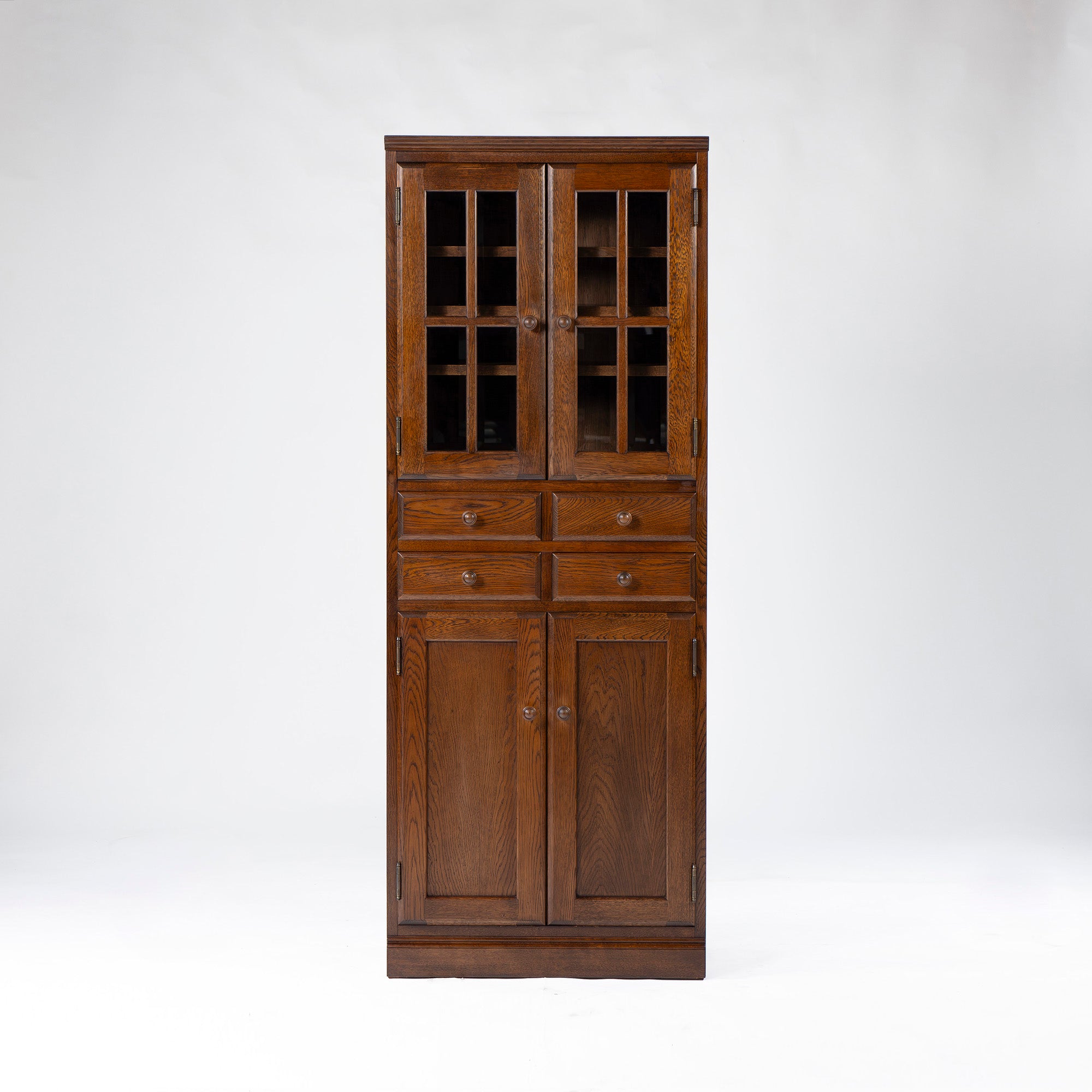 Hayama Garden HAYAMA Classic Cupboard, Oak, 65cm Wide, Kitchen Storage, Country Style, British Classic