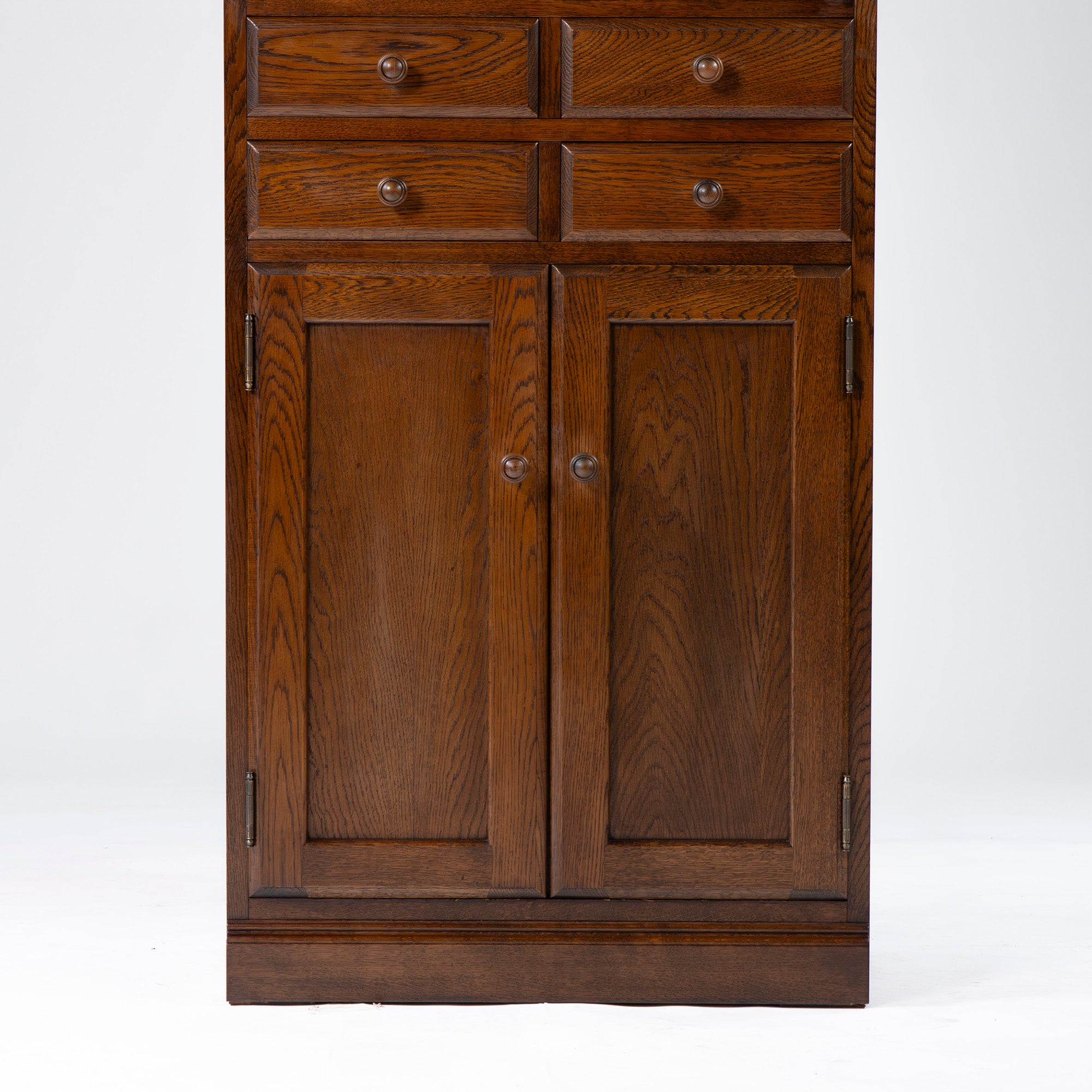 Hayama Garden HAYAMA Classic Cupboard, Oak, 65cm Wide, Kitchen Storage, Country Style, British Classic