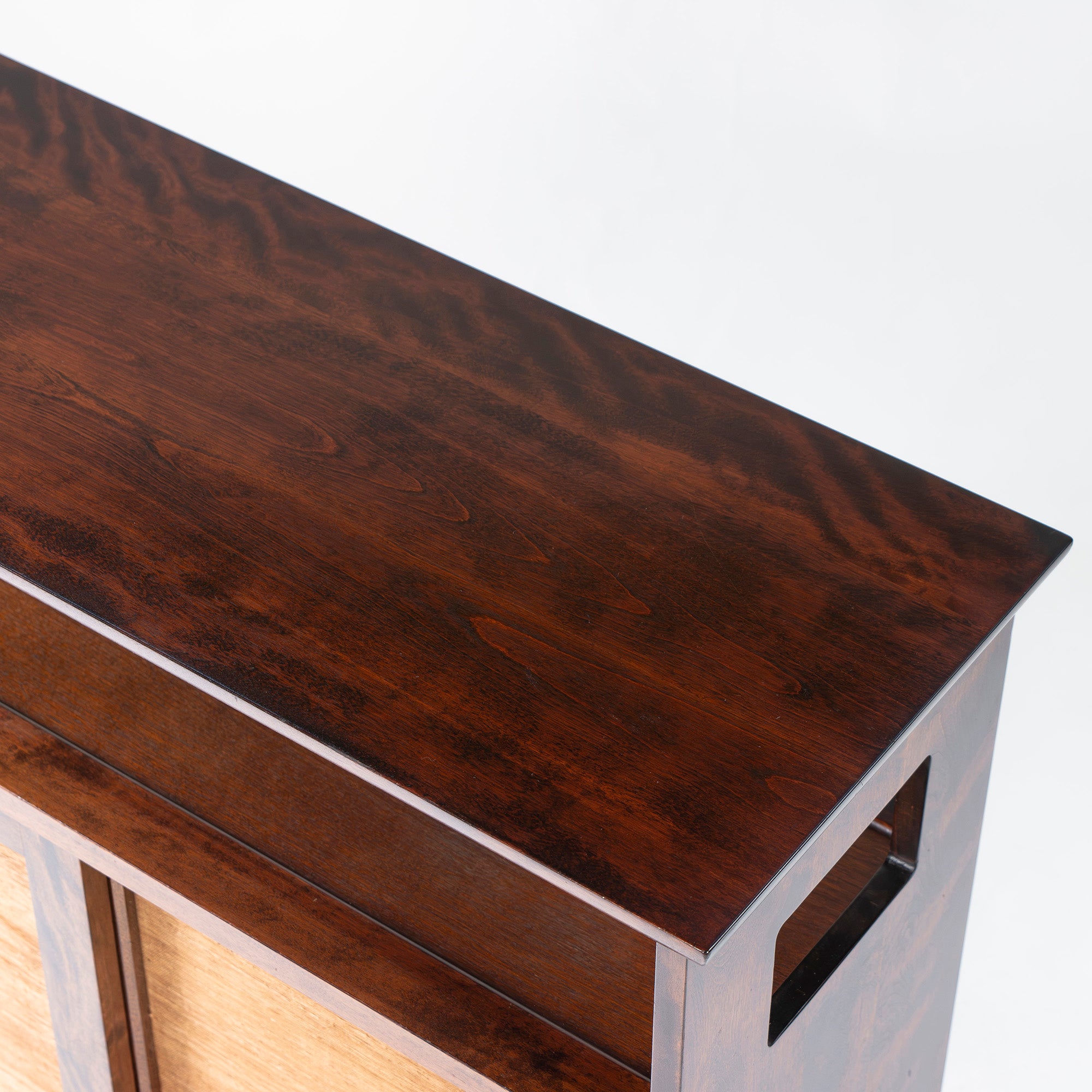 Sideboard, Kyushu folk furniture, tea cabinet, Mizume cherry wood, solid wood, storage furniture, living room storage, Japanese modern, Japanese modern, old house, retro, old house, Japanese-style room