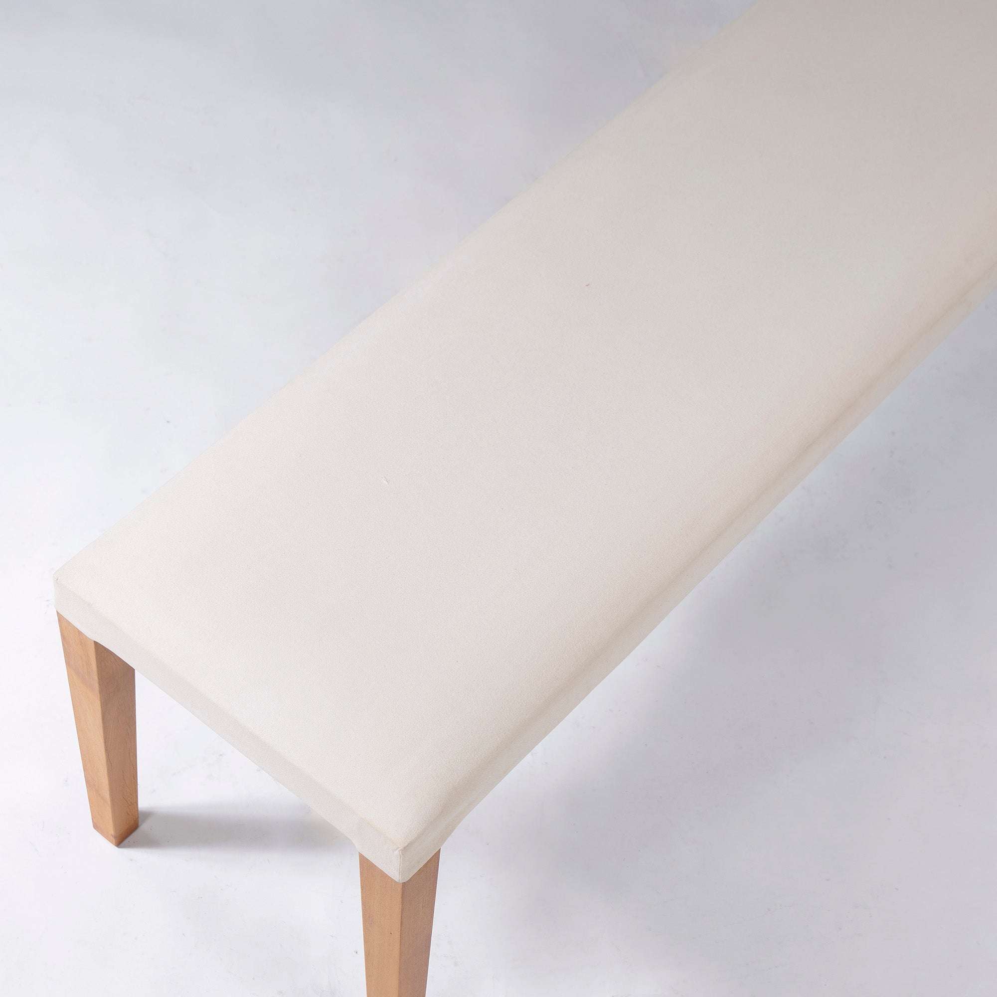 ダイニングベンチ イクスス ikususu Furniture アルダー材 無垢材 帆布 キナリ 幅135 ナチュラルモダン 北欧 シンプル 長椅子 国産家具