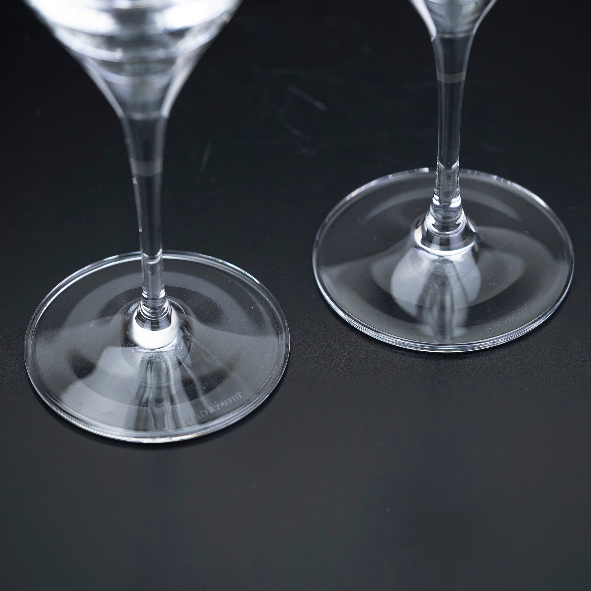 ティファニー Tiffany & Co. ルミナス クリスタルワイングラス ペア スターモチーフ 星模様 エッチング【箱付】