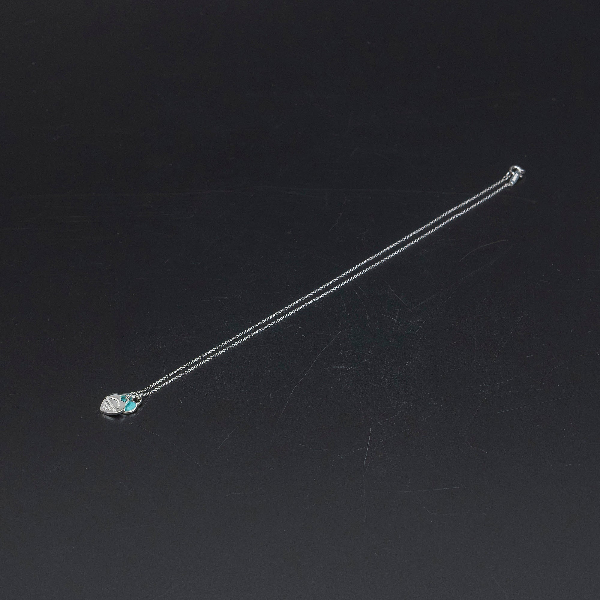 ティファニー TIFFANY & Co. リターントゥティファニー ダブルハートタグ ネックレス シルバー925 【箱・保存袋・リボン付】