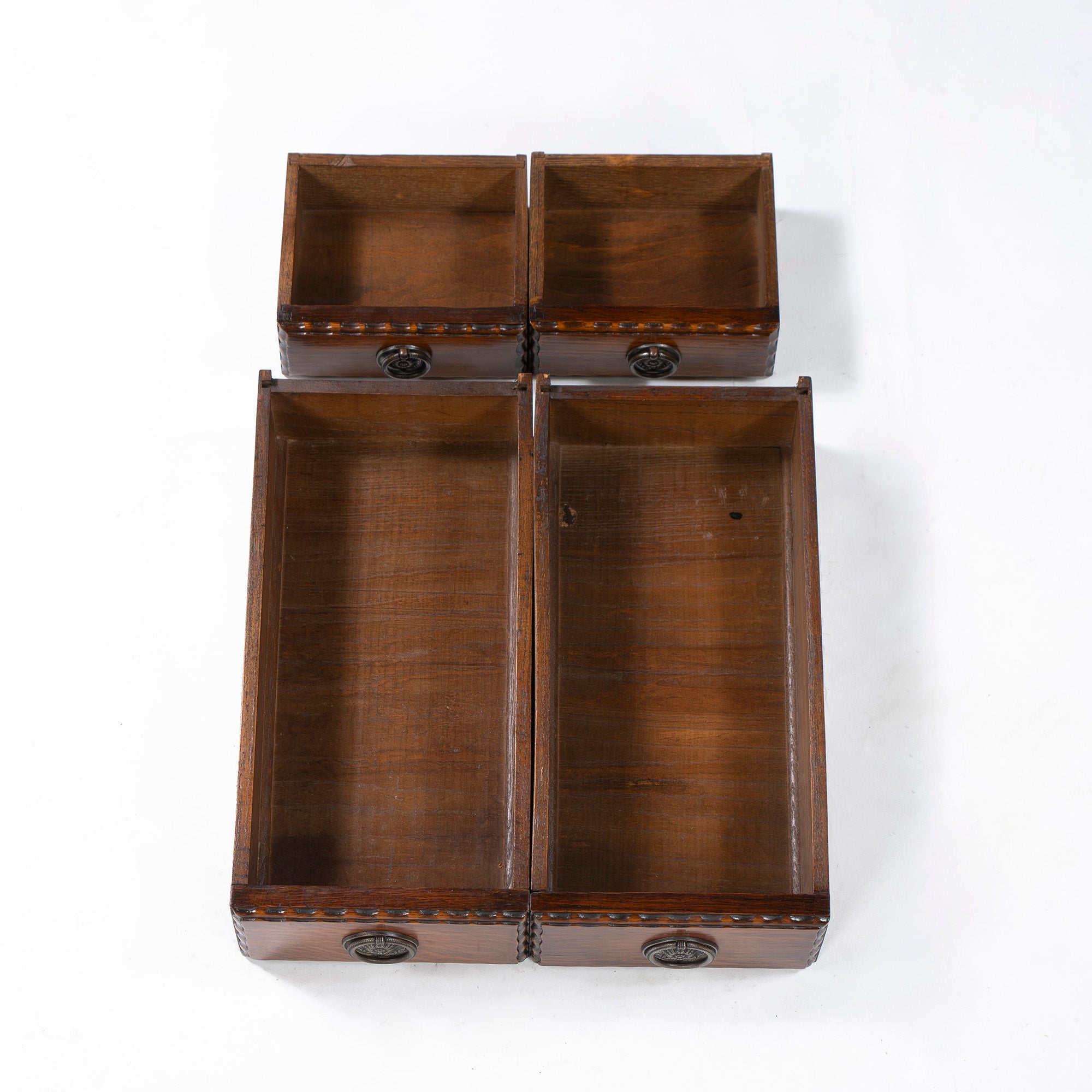 Lloyd's Antiques Mirrored Back Sideboard, Oak, British Antique Dresser Cabinet