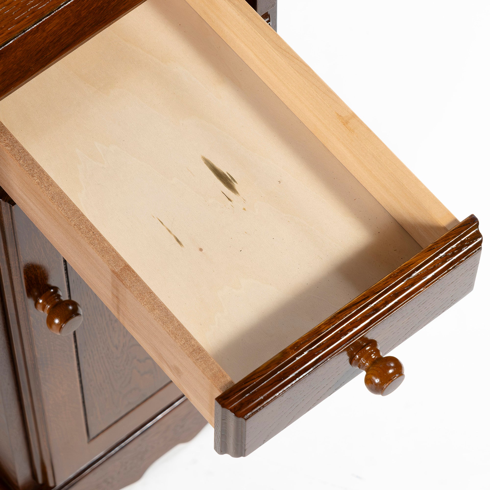 Echigo Folk Crafts Writing Bureau, Oak, Made in Japan, Folk Craft Furniture, Writing Desk, Storage Furniture, Study Desk, Classic, British, Country Style