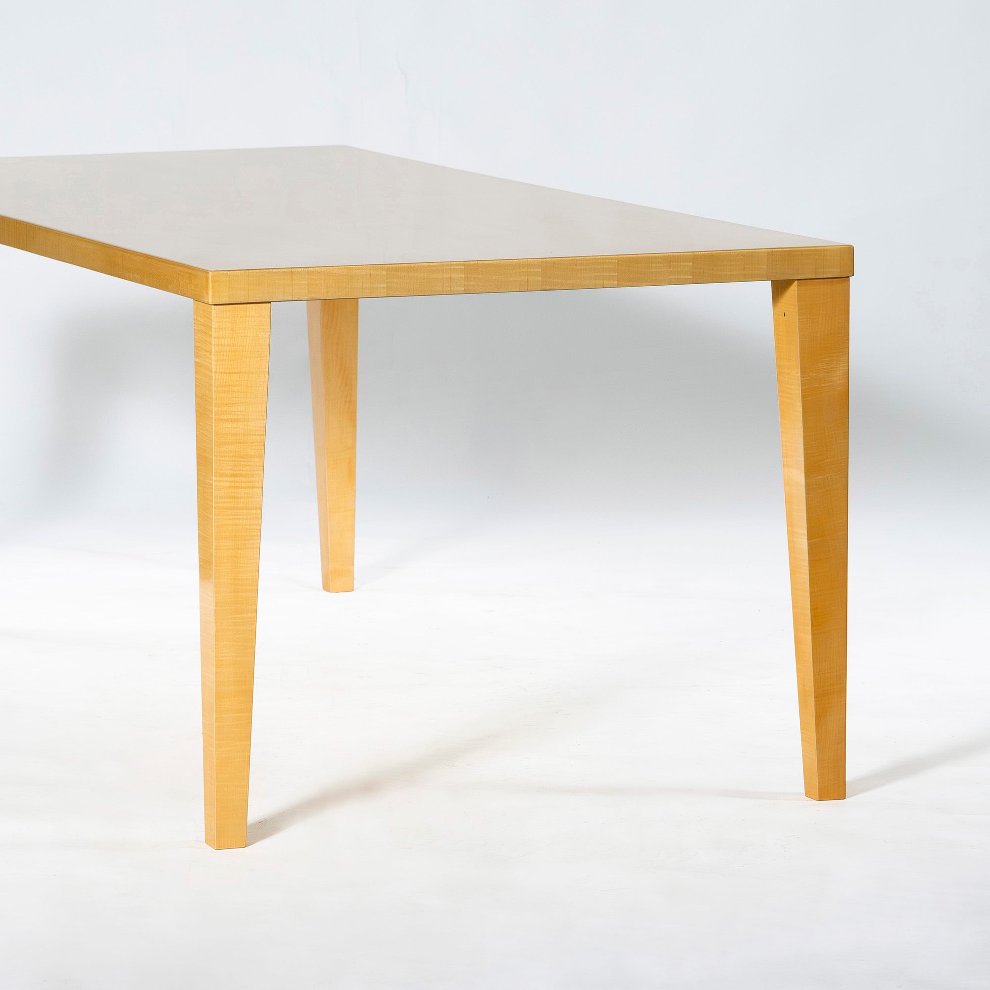 Shigiyama Furniture SHIGIYAMA Maple Dining Table, 180cm Wide, Natural Modern, Scandinavian Style, Serves 4-8 People