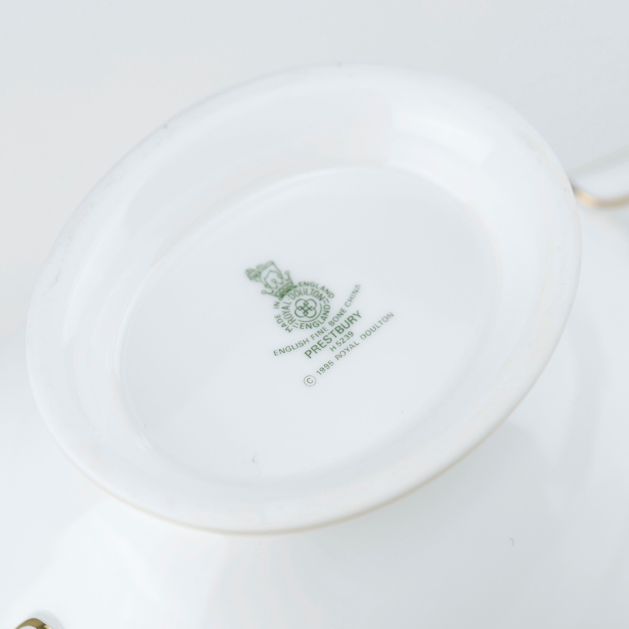 ロイヤルドルトンROYAL DOULTONプレストベリー 蓋付きシュガーボウル オーバル型