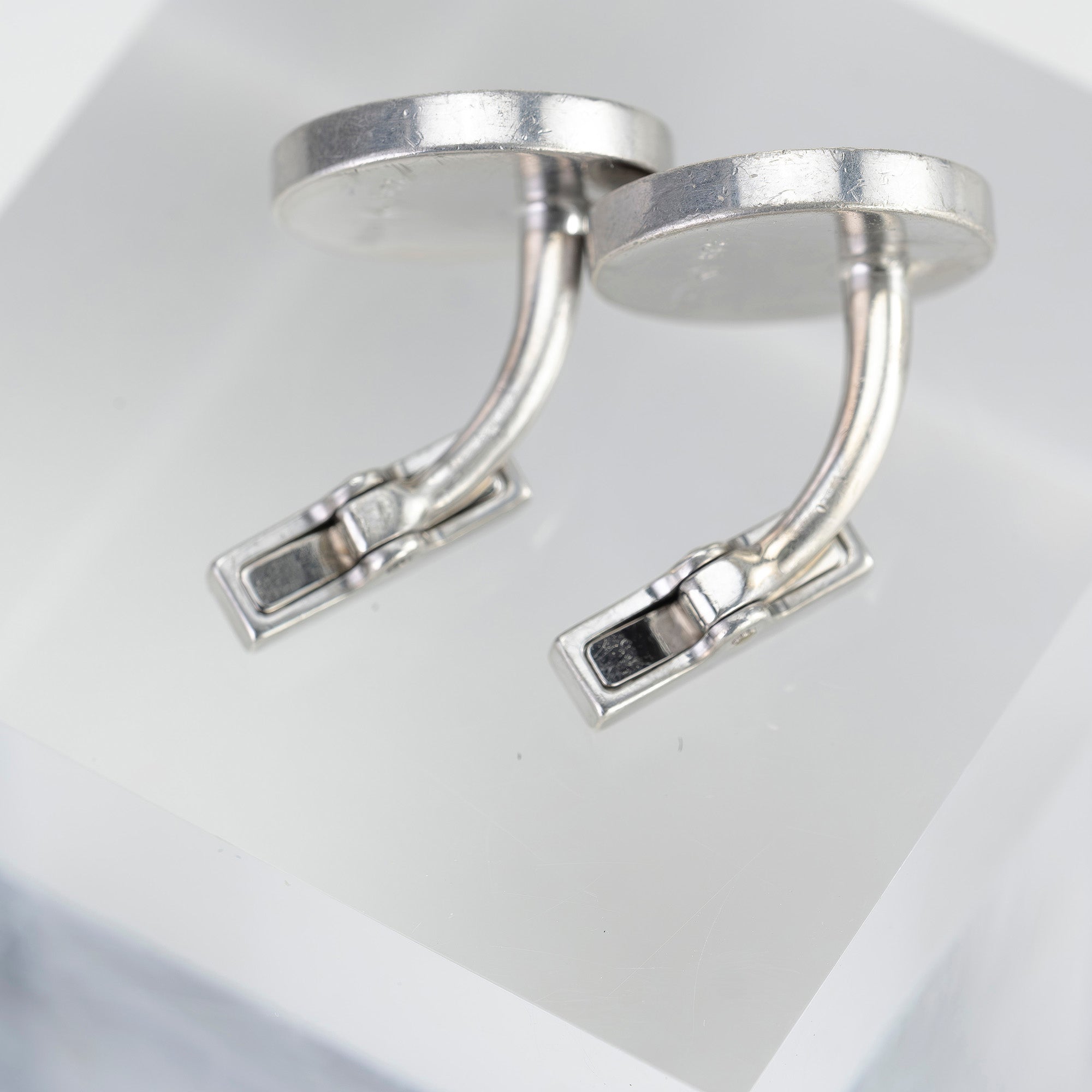 ルイ・ヴィトン LOUIS VUITTON ブトン・ドゥ・マンシェット フルール カフス M64482 シルバー925