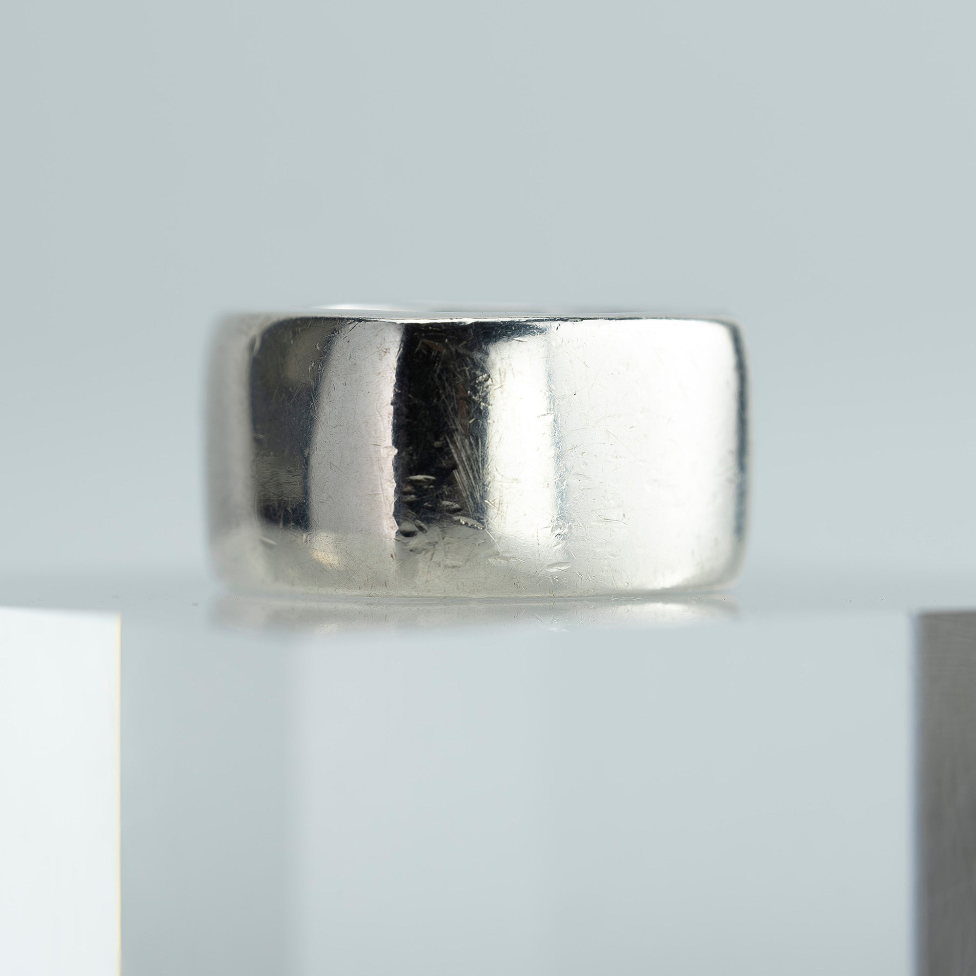 CHANEL logo ring, 925 silver, approximately size 15, silver accessories, vintage, brand accessories