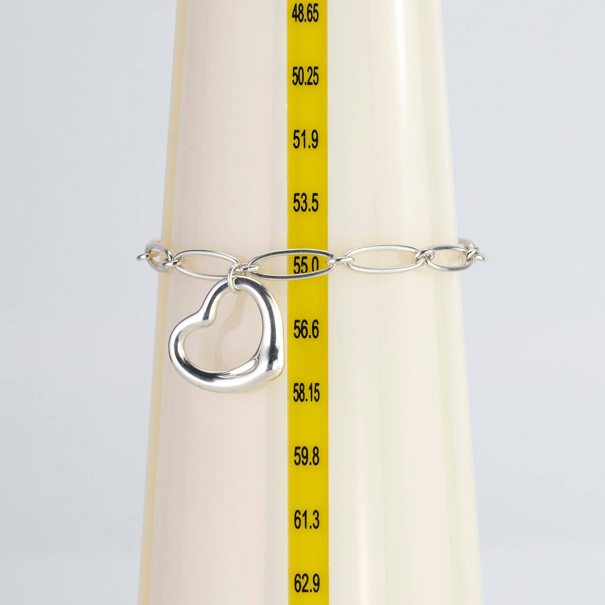 Tiffany & Co. Elsa Peretti Open Heart Bracelet in 925 Sterling Silver (Box and Dust Bag Included)