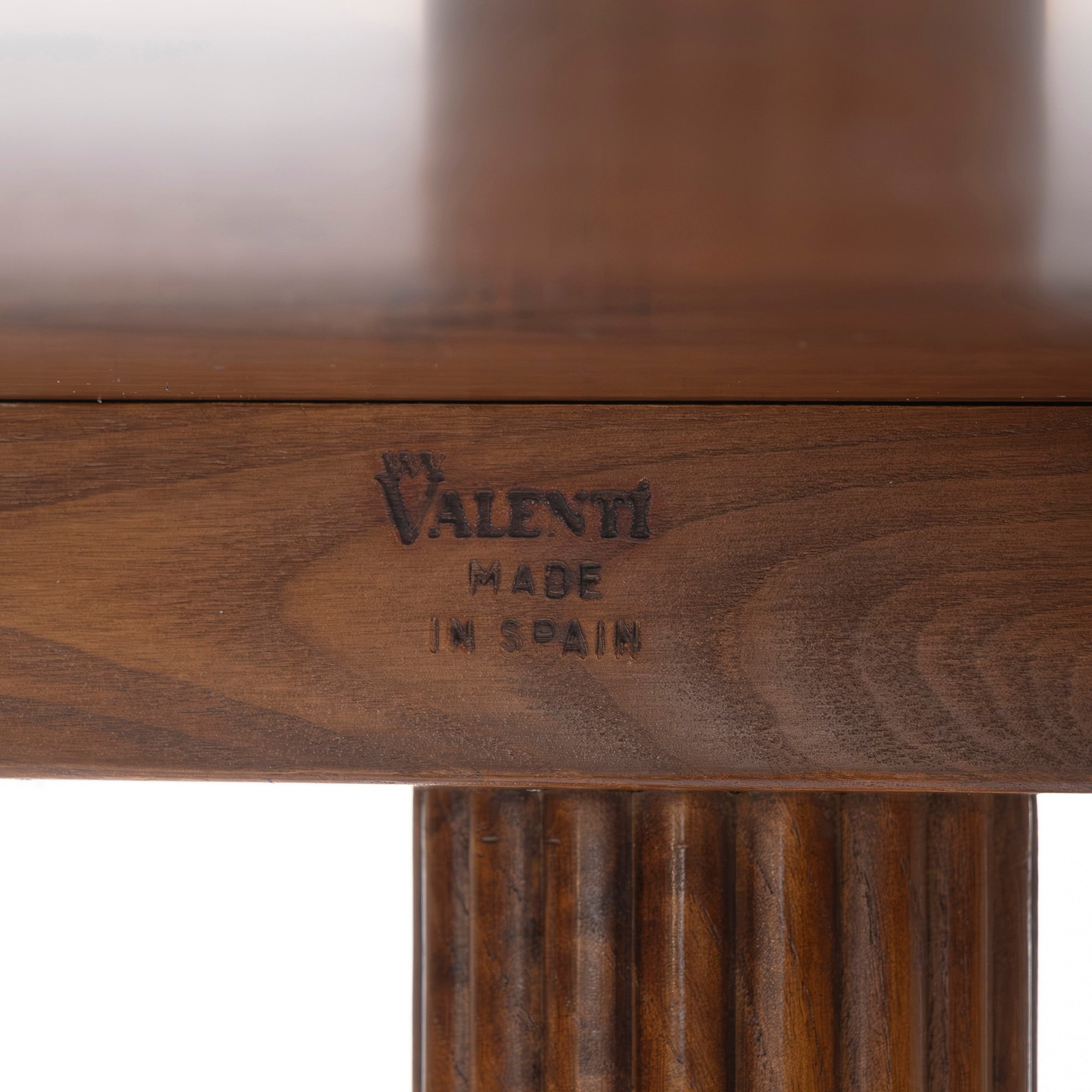 ダイニングテーブル バロッサバレンティ VARO,S.A. VALENTI ラウンドテーブル ウォールナット スペイン製 アンティーク クラシック 円卓