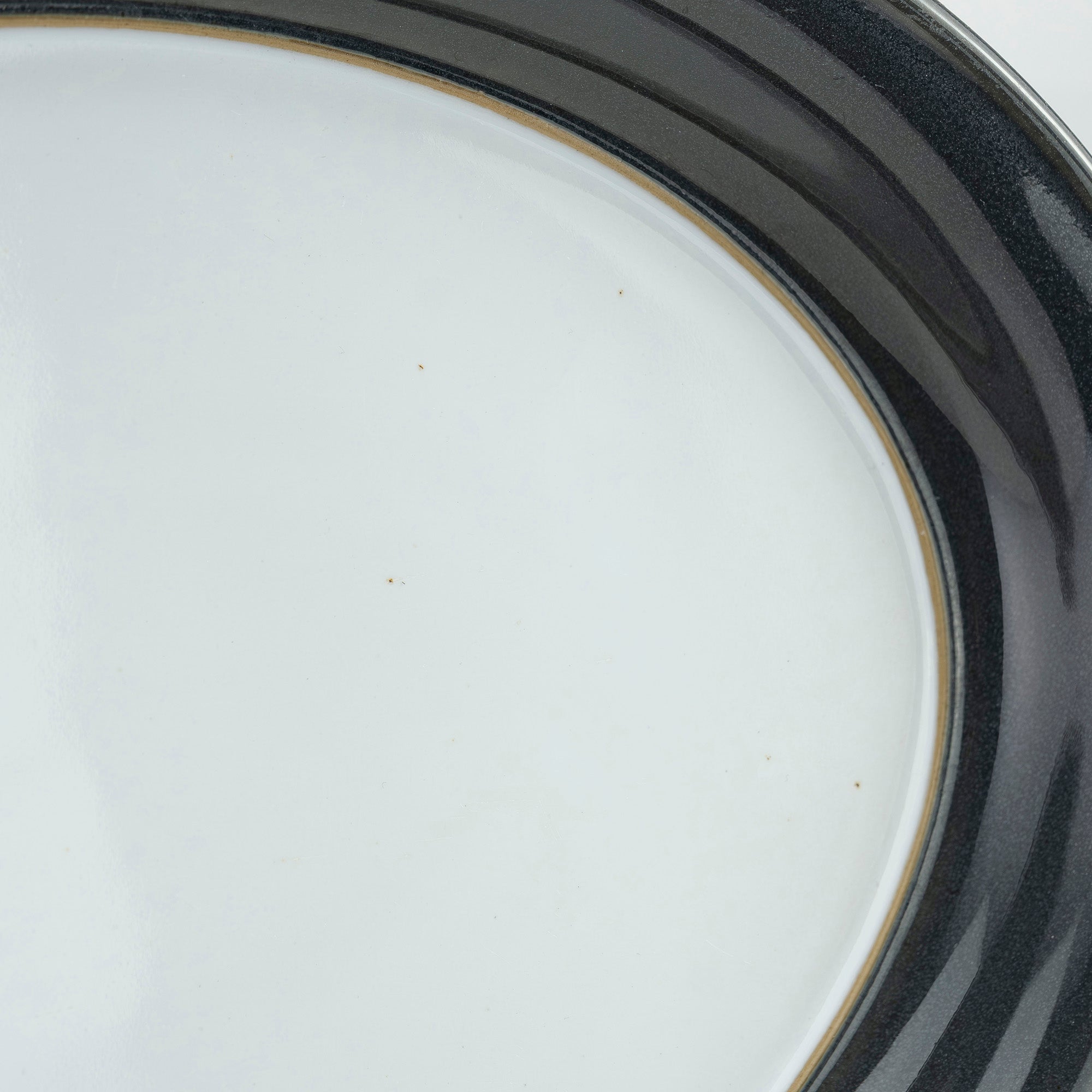 Vintage Denby Savile Grey gratin dish and oval plate set, made in England