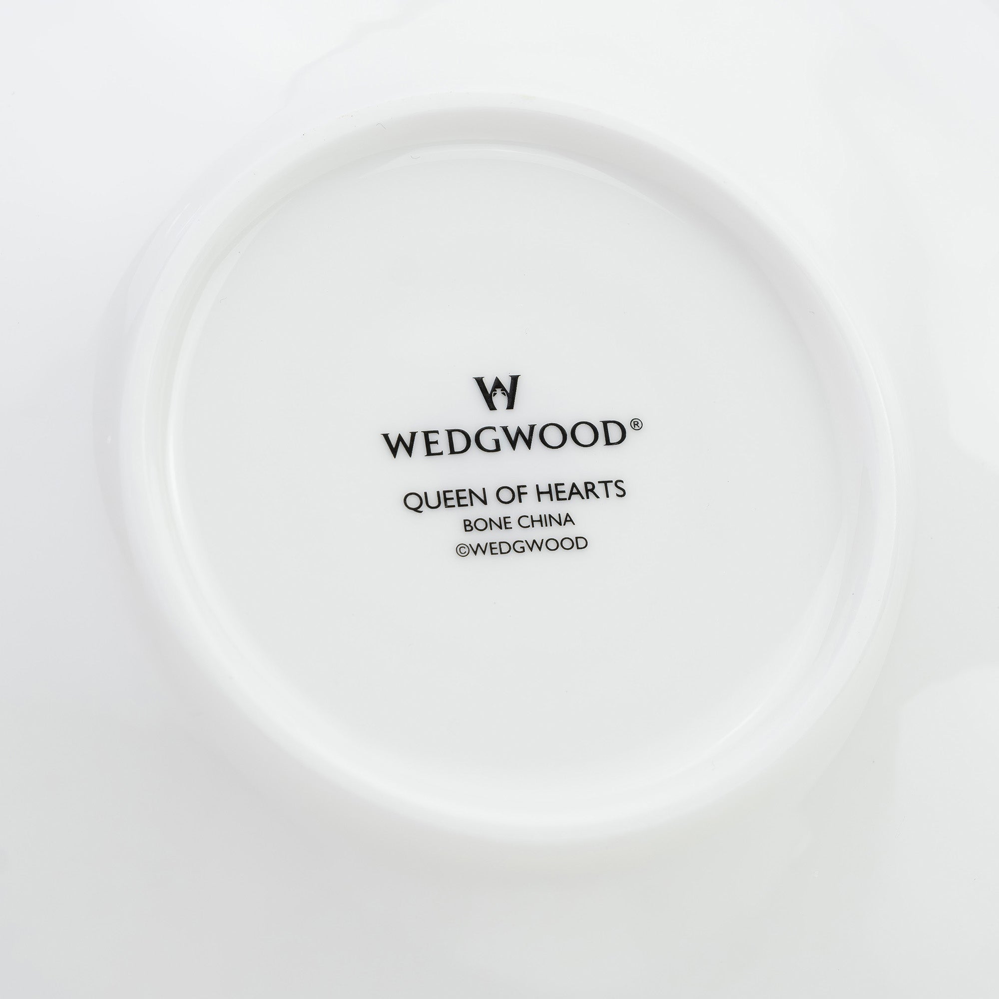 ウェッジウッド WEDGWOOD ハーレクインコレクション クイーンオブハート ティーカップ&ソーサー 廃盤品 希少【箱付】(2)