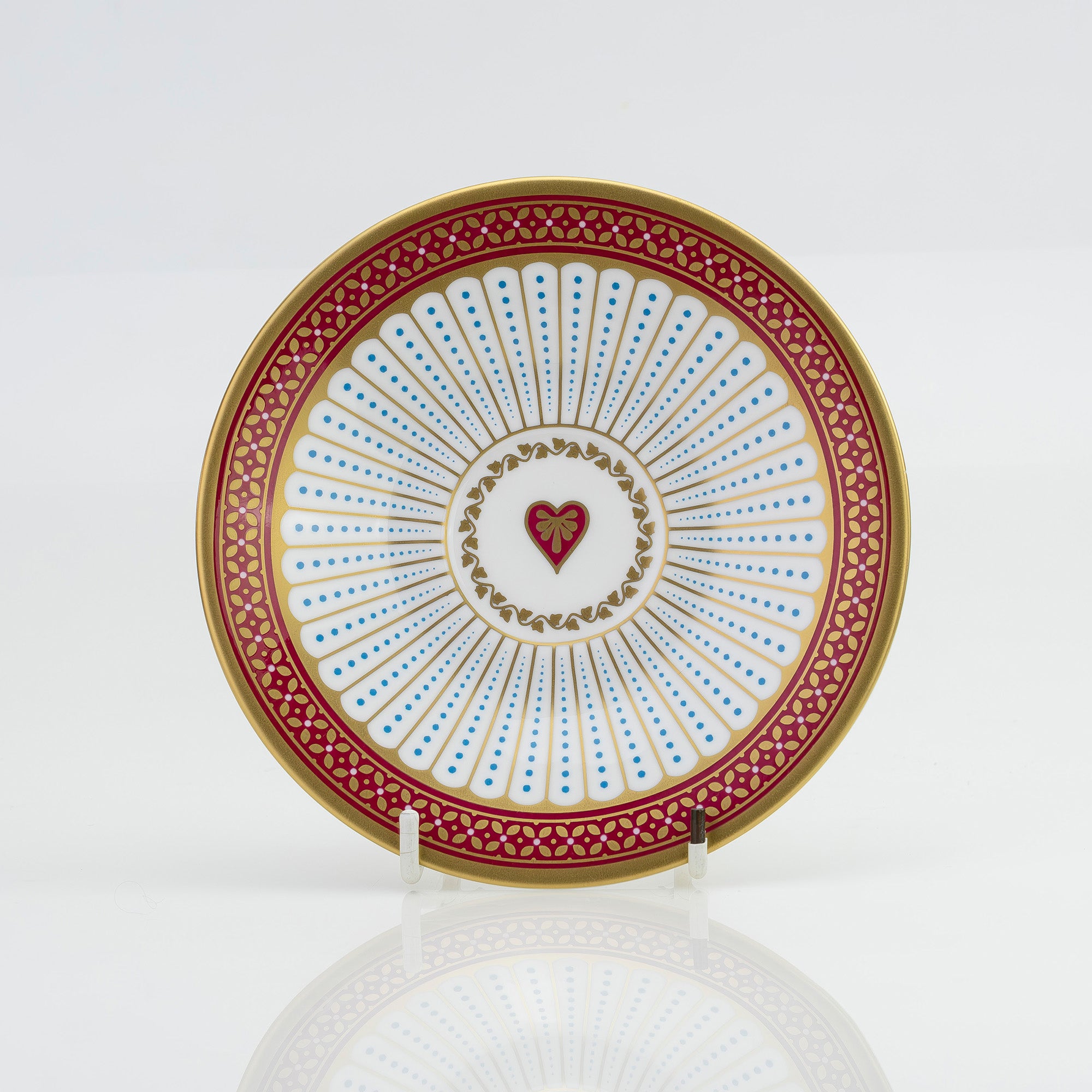 ウェッジウッド WEDGWOOD ハーレクインコレクション クイーンオブハート ティーカップ&ソーサー 廃盤品 希少【箱付】(2)