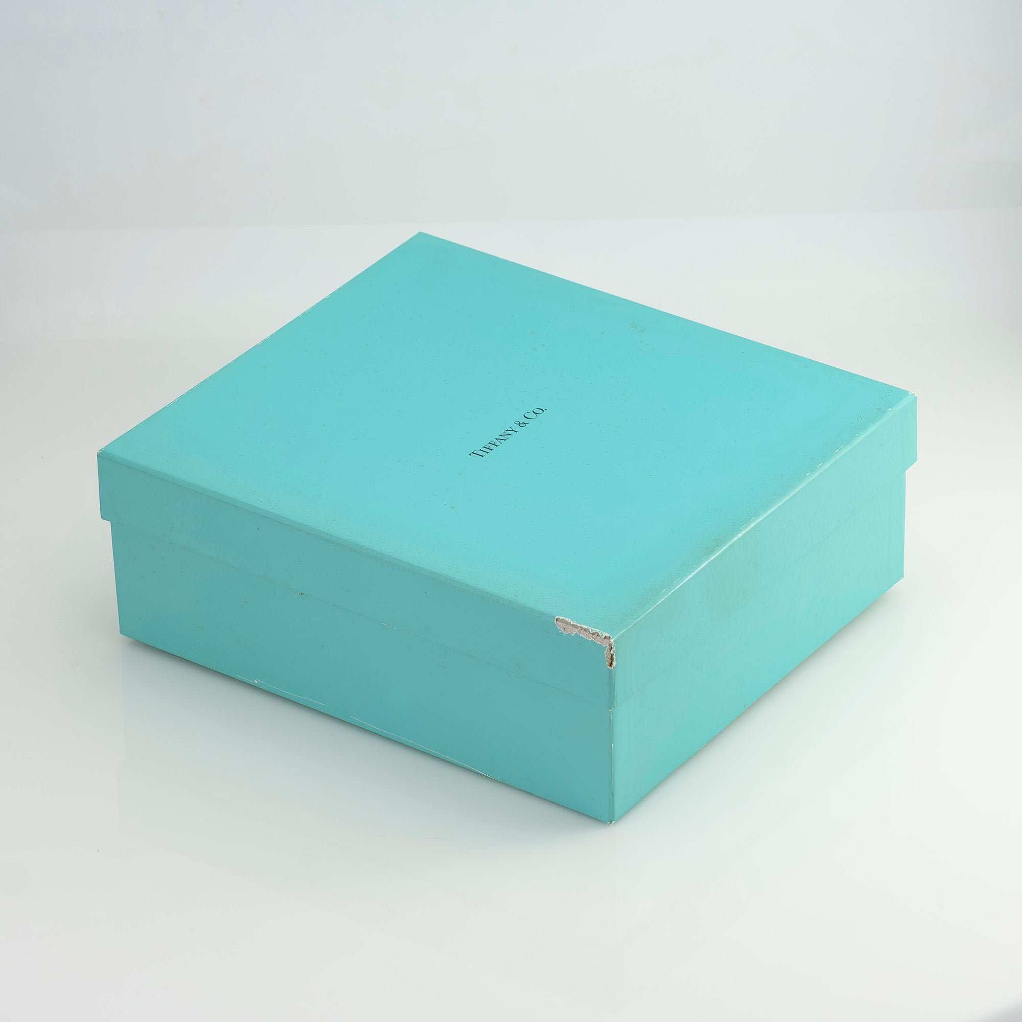 ティファニー TIFFANY&Co. アトラス ピルスナーグラス ペア 日本製 クリスタル ローマ数字カット ガラス ビアグラス 【箱付】(1)