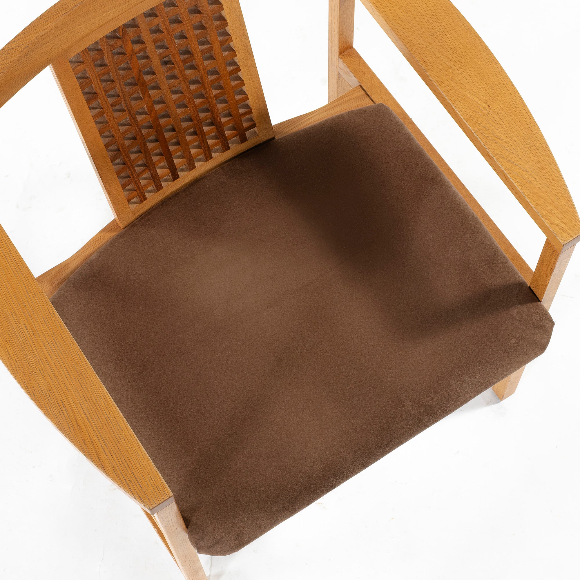 ダイニングチェア 和モダンデザイン オーク×ウォールナット アームチェア (1) 無垢材 ジャパンディ 北欧 ナチュラルモダン シンプル