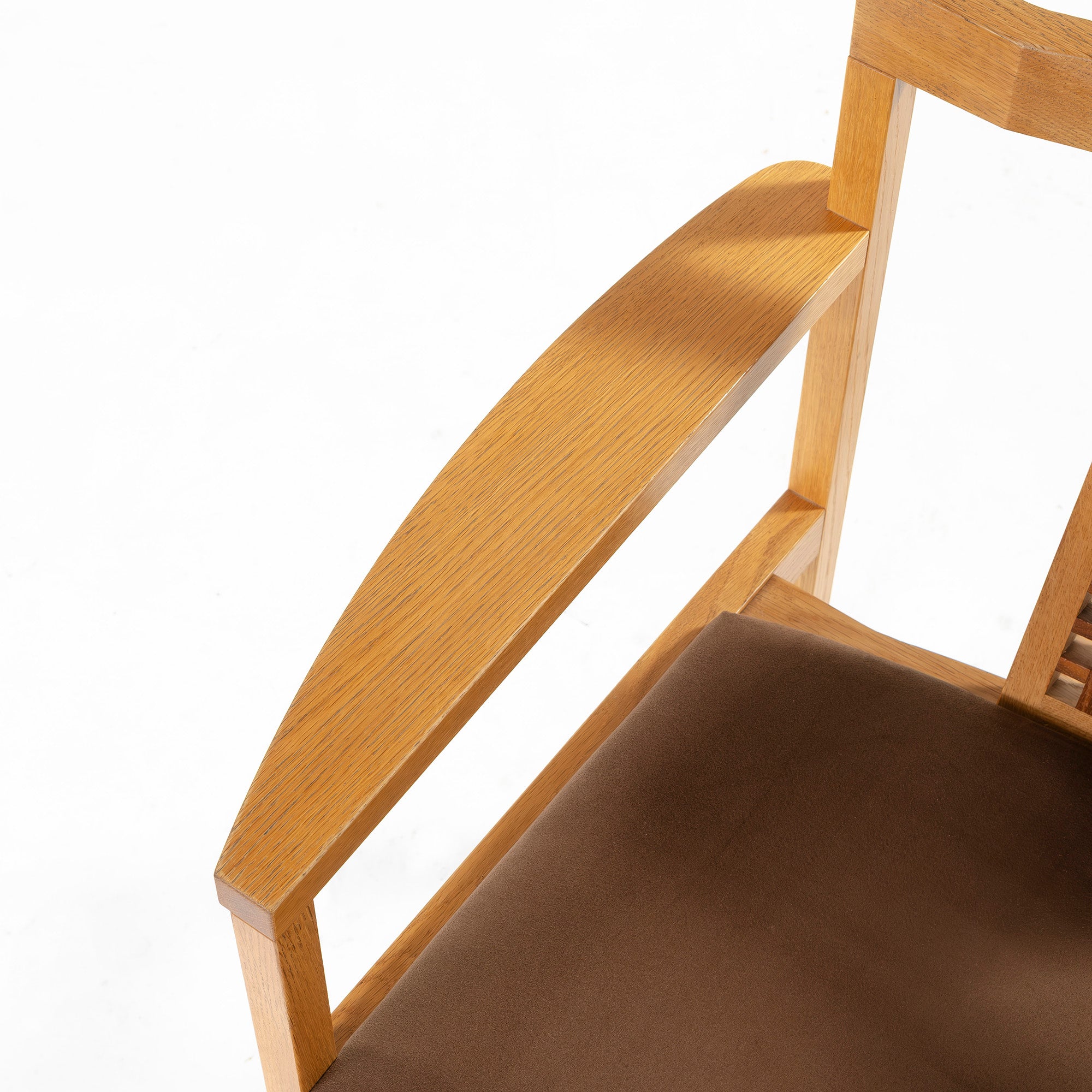 ダイニングチェア 和モダンデザイン オーク×ウォールナット アームチェア (1) 無垢材 ジャパンディ 北欧 ナチュラルモダン シンプル
