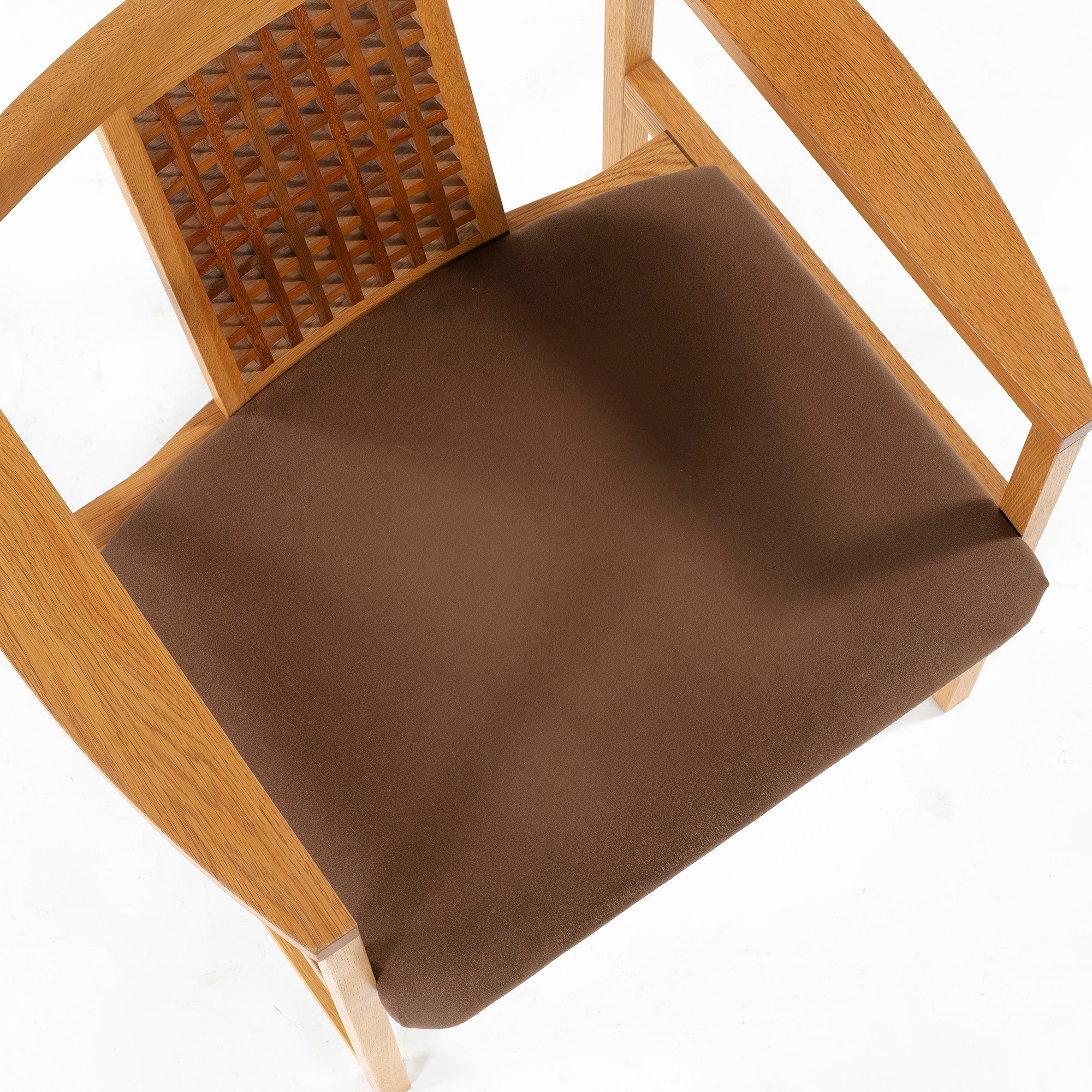 ダイニングチェア 和モダンデザイン オーク×ウォールナット アームチェア (2) 無垢材 ジャパンディ 北欧 ナチュラルモダン シンプル