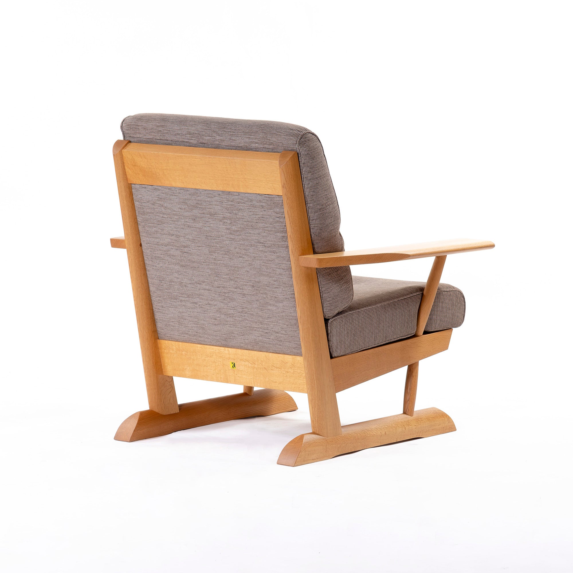 ソファ 飛騨産業 キツツキ HIDA KAYA カヤ 1Pソファ オーク無垢材 ファブリック 和モダン ナチュラル ラウンジチェア シングルソファ