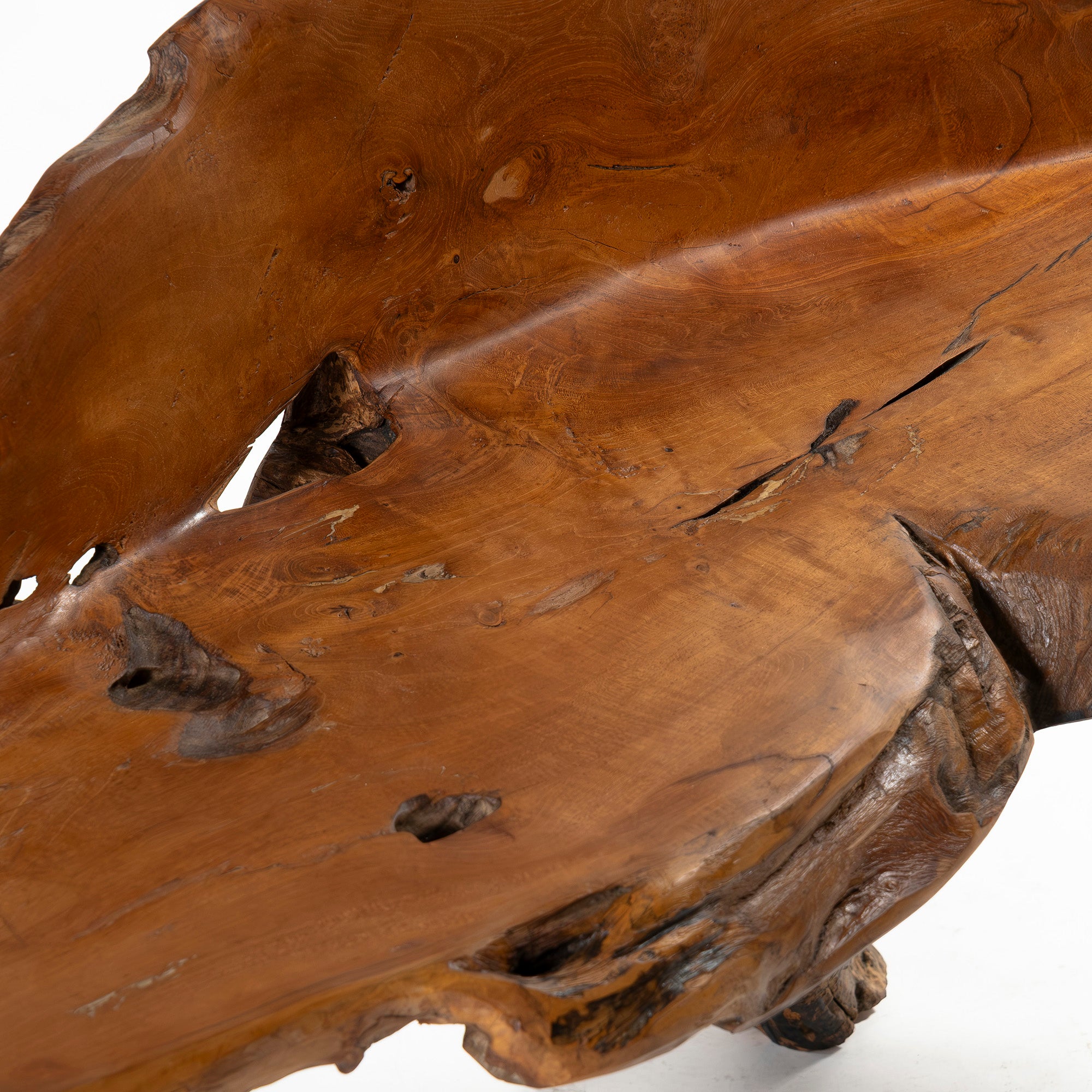 ベンチ 天然木1枚板 チーク古材 オールドチーク 無垢材 流木 オブジェ 一点物 アート 和モダン 和室 アジアン ヴィンテージ アンティーク