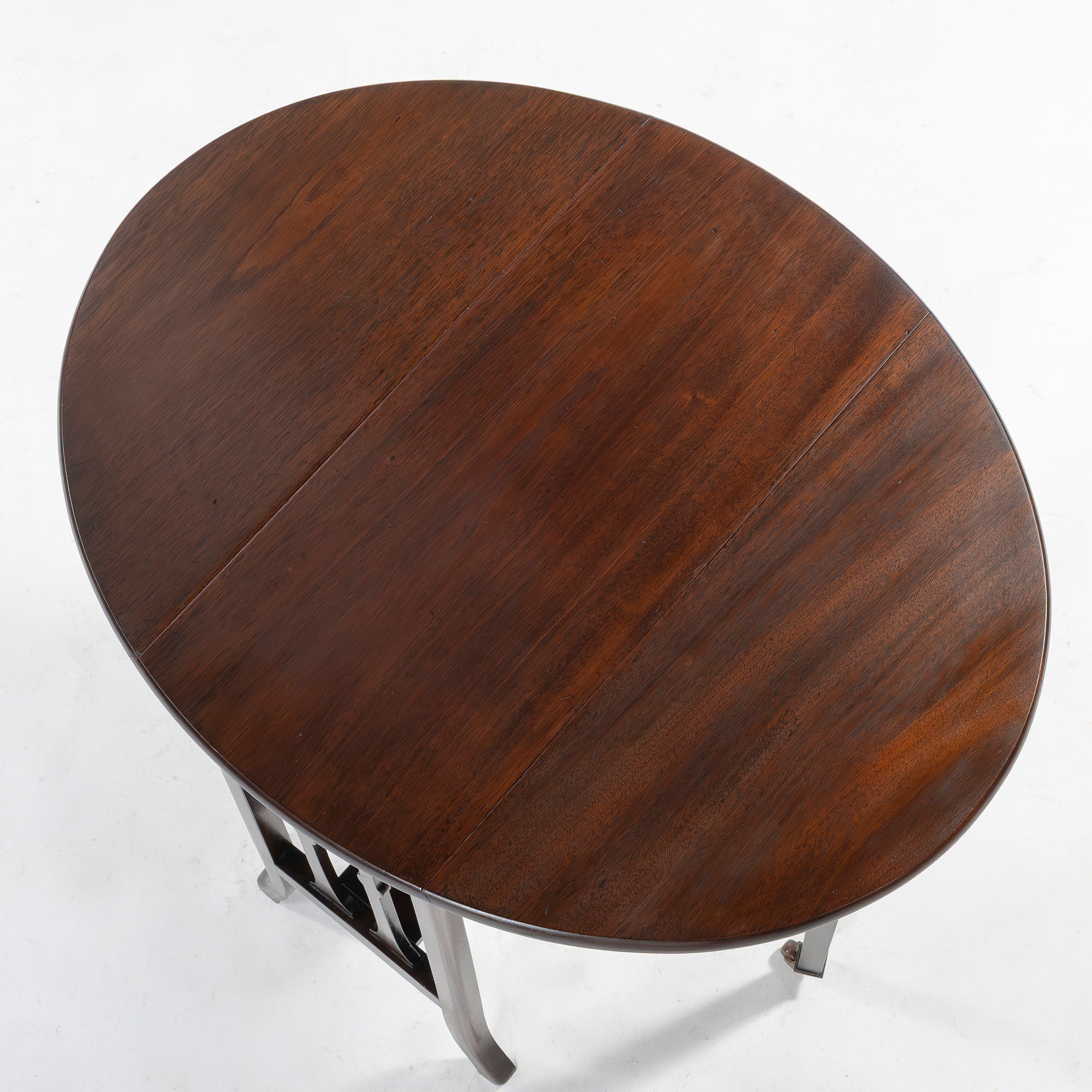 ゲートレッグテーブル 英国アンティーク サザランドテーブル マホガニー材 フォールディング 折り畳み カフェテーブル コンソールテーブル