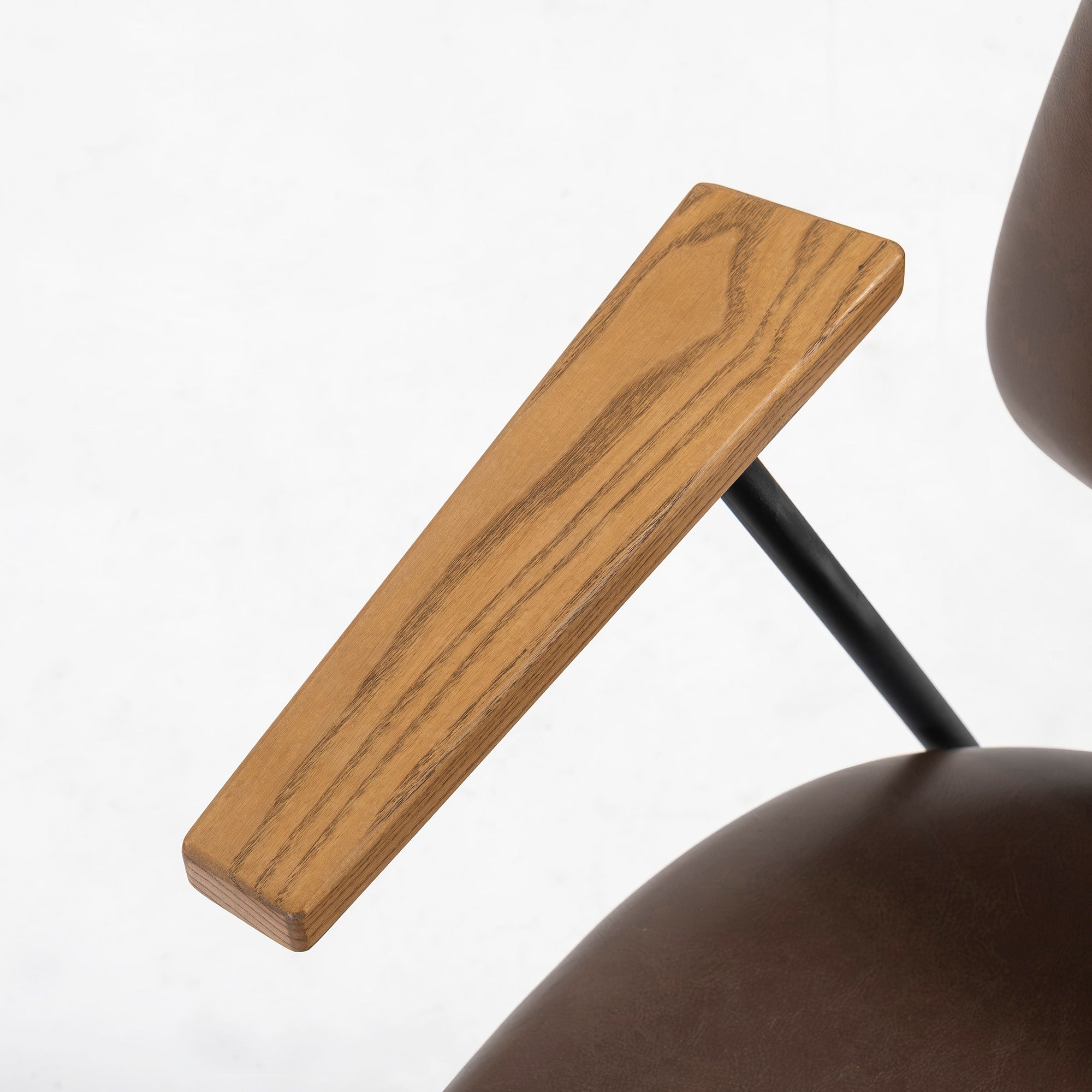 ラウンジチェア ノットアンティークス ABOCK アボックソファ(7) PVC タモ ◆展示品◆ ミッドセンチュリー インダストリアル カフェ 関家具