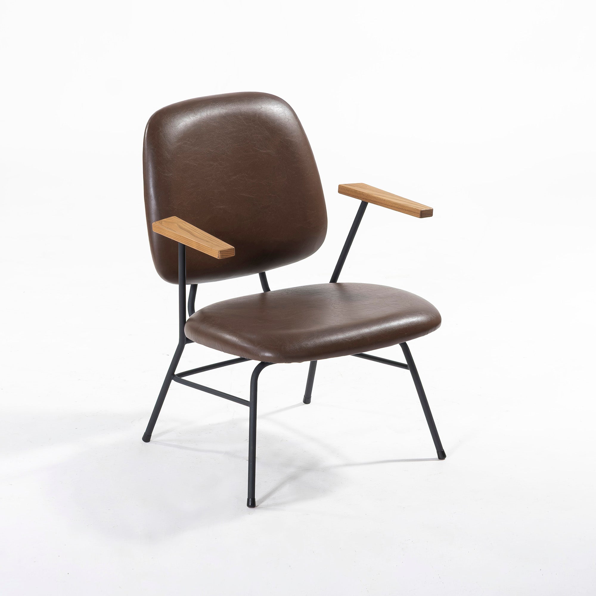 ラウンジチェア ノットアンティークス ABOCK アボックソファ(7) PVC タモ ◆展示品◆ ミッドセンチュリー インダストリアル カフェ 関家具