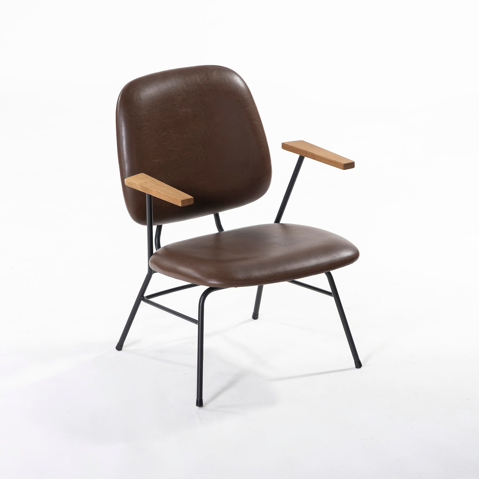 ラウンジチェア ノットアンティークス ABOCK アボックソファ(8) PVC タモ ◆展示品◆ ミッドセンチュリー インダストリアル カフェ 関家具